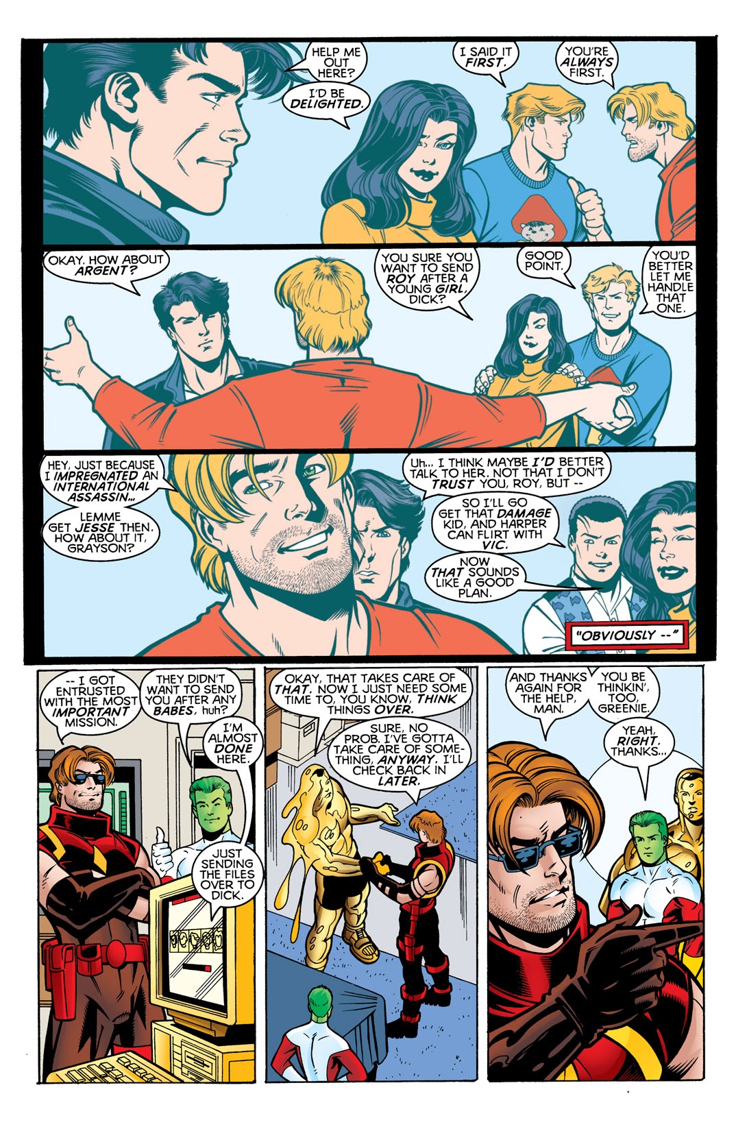 Read online Titans Secret Files comic -  Issue #1 - 5