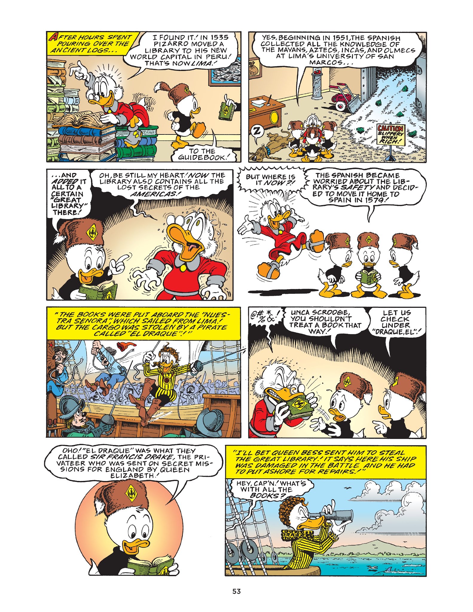 Read online Walt Disney Uncle Scrooge and Donald Duck: The Don Rosa Library comic -  Issue # TPB 5 (Part 1) - 54