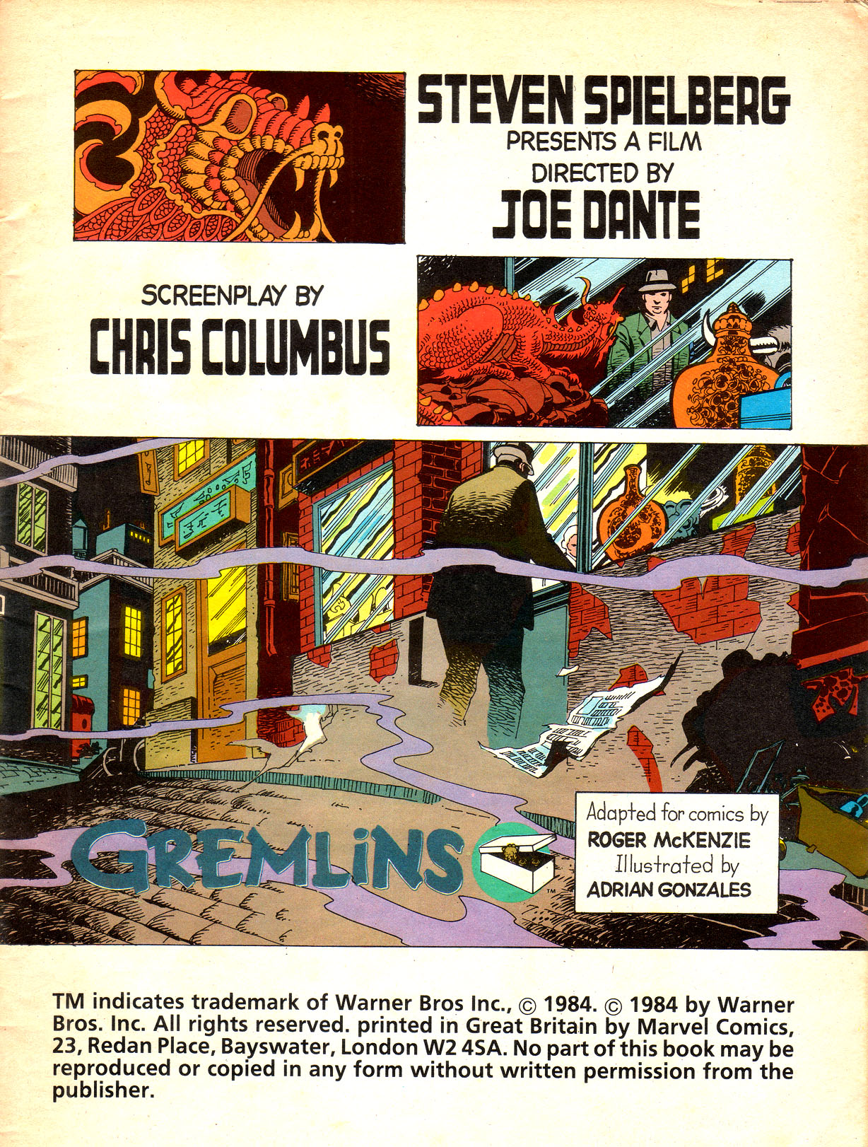 Read online Gremlins: The Official Comic Strip Adaptation comic -  Issue # Full - 3