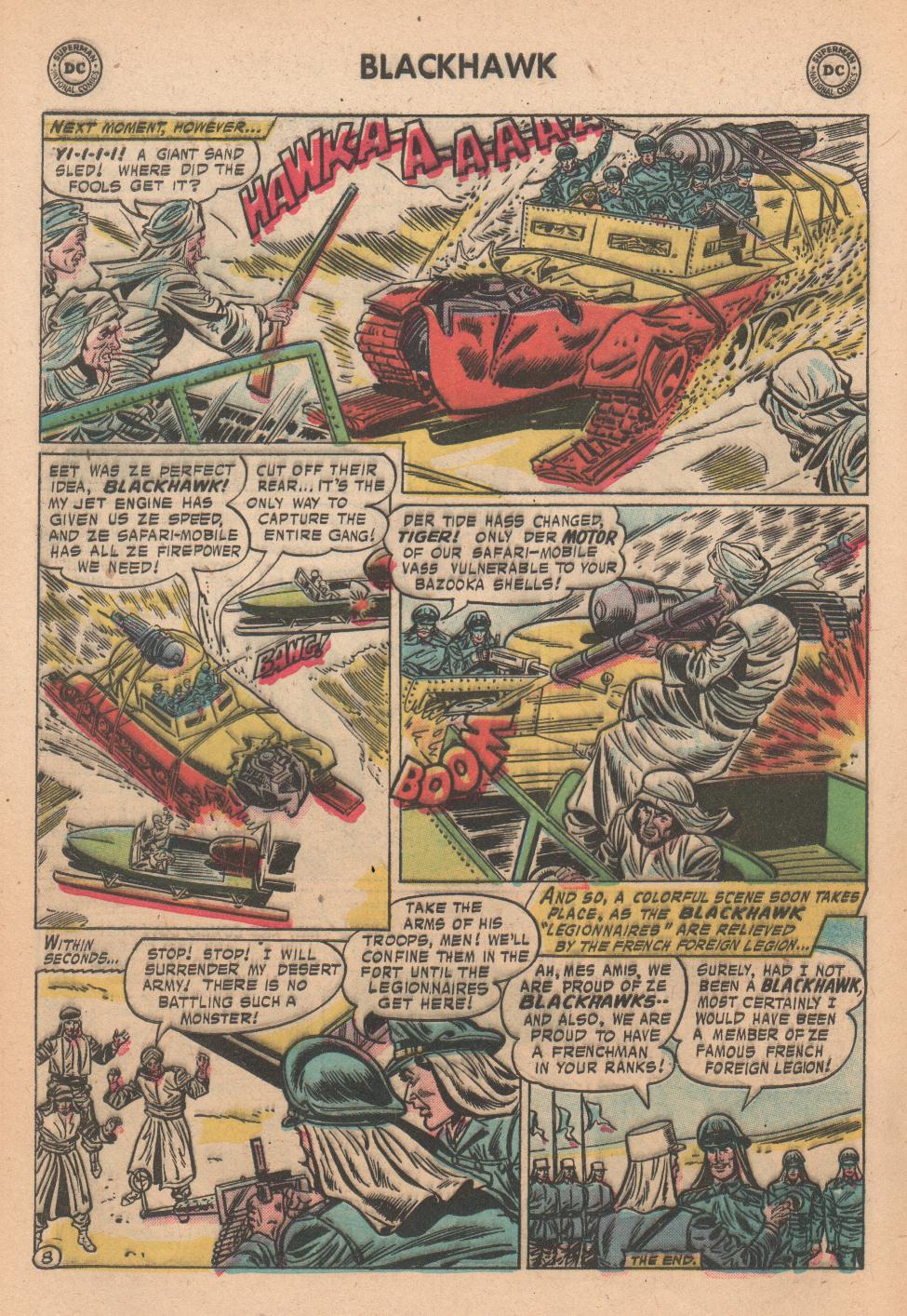 Read online Blackhawk (1957) comic -  Issue #121 - 32