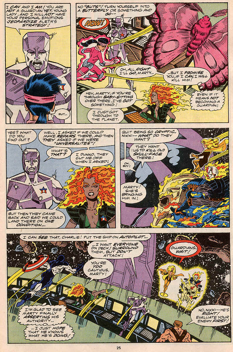 Read online Guardians of the Galaxy (1990) comic -  Issue #13 - 20