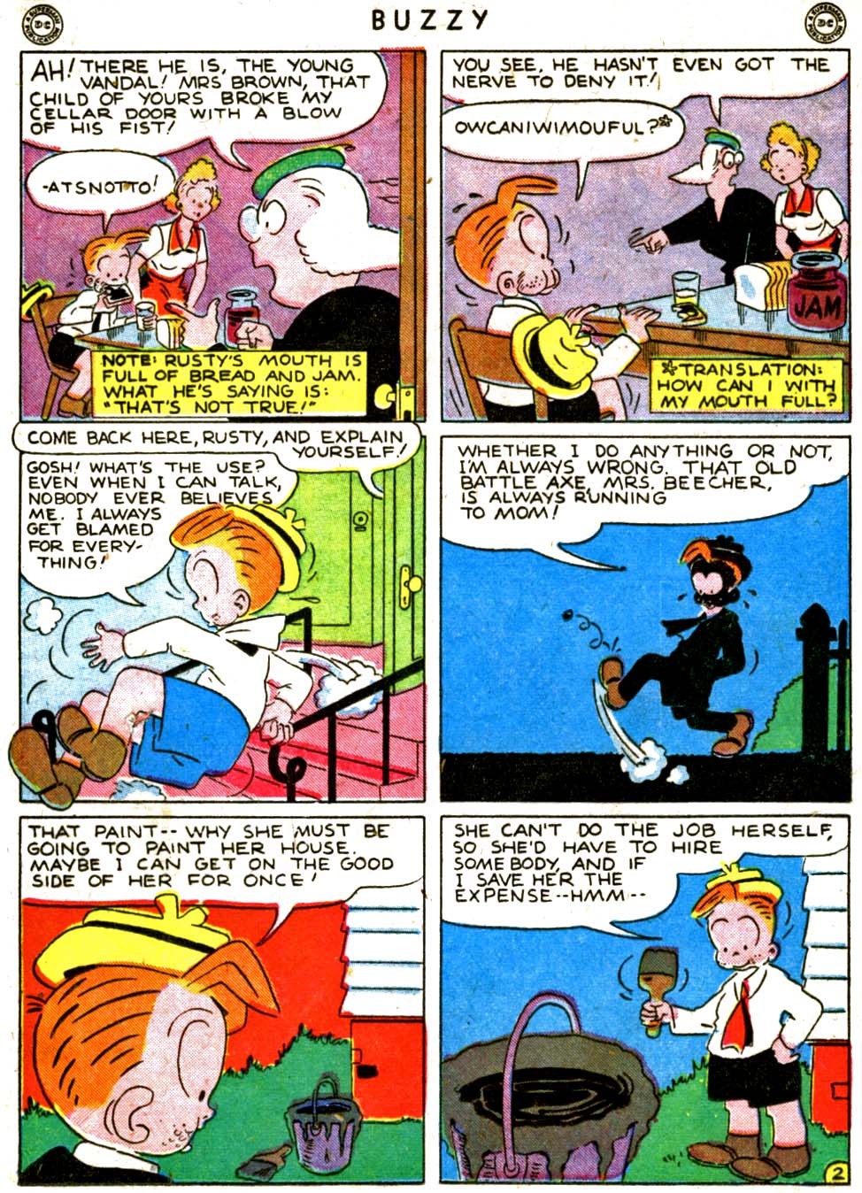 Read online Buzzy comic -  Issue #3 - 25