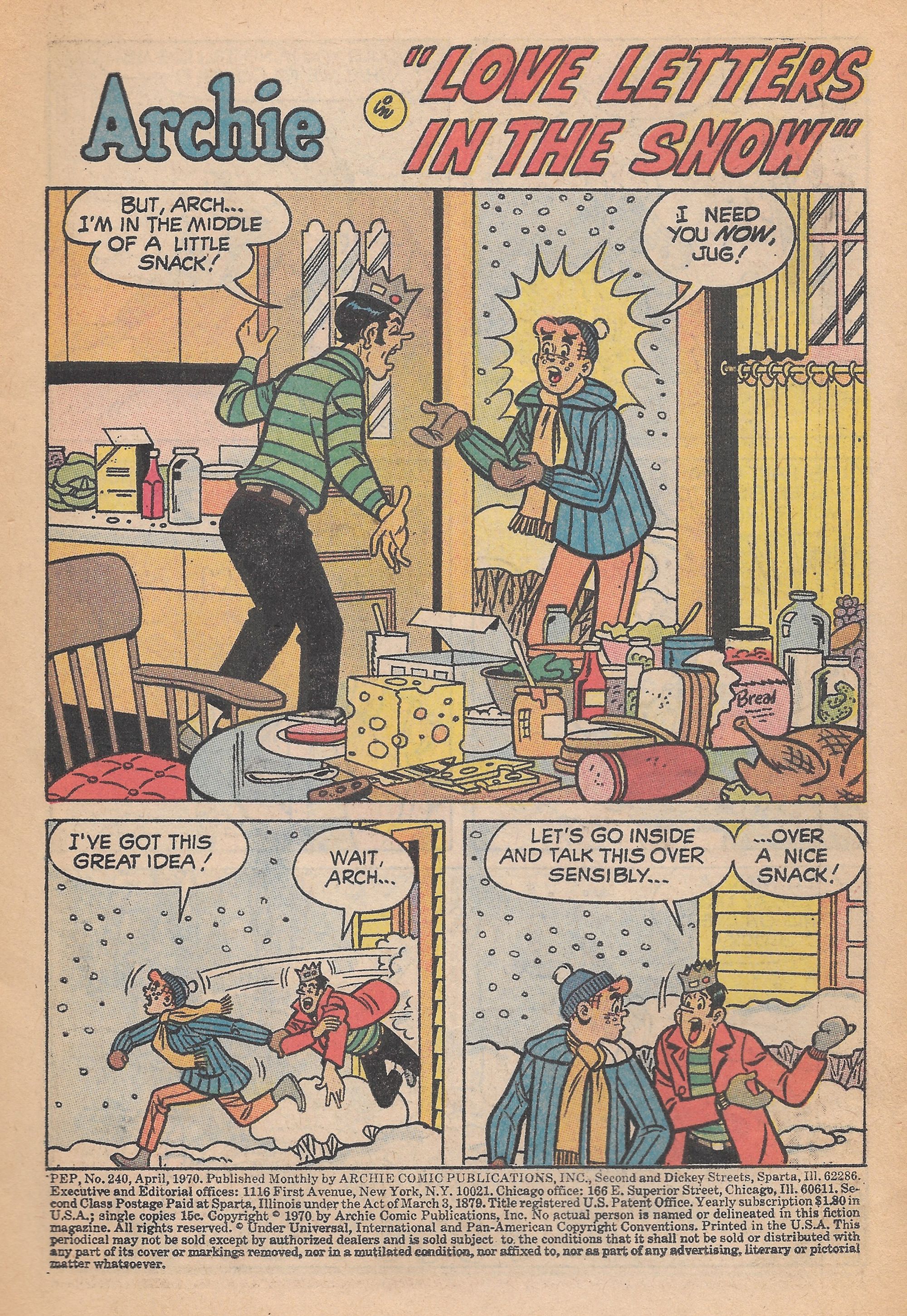 Read online Pep Comics comic -  Issue #240 - 3