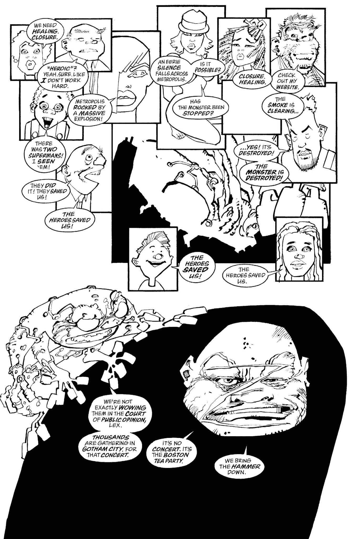 Read online Batman Noir: The Dark Knight Strikes Again comic -  Issue # TPB (Part 2) - 51