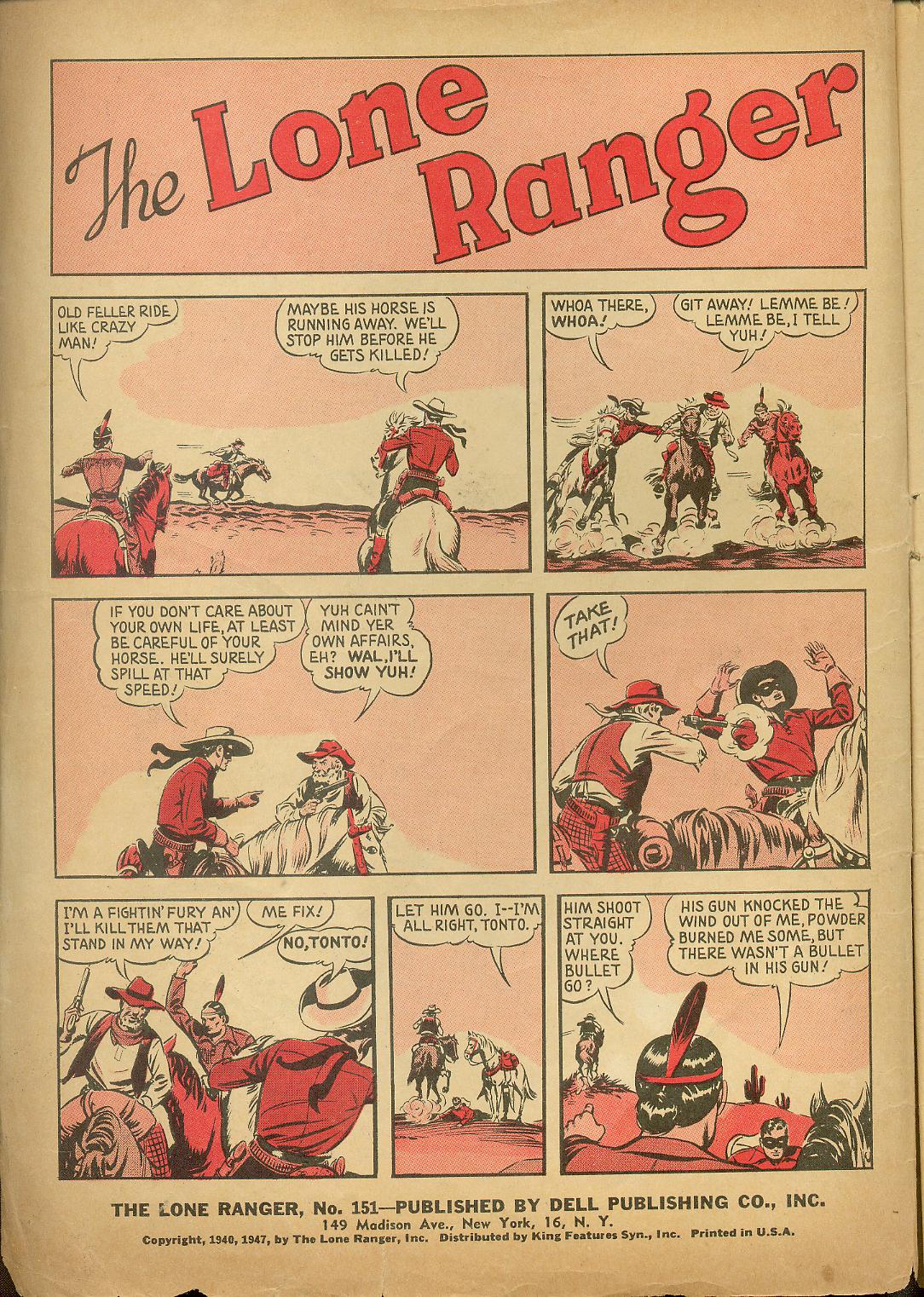Read online Four Color Comics comic -  Issue #151 - 2