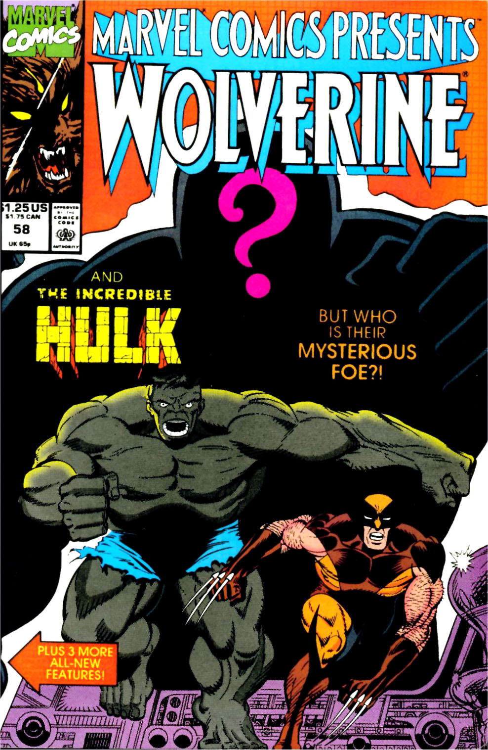 Read online Marvel Comics Presents (1988) comic -  Issue #58 - 1