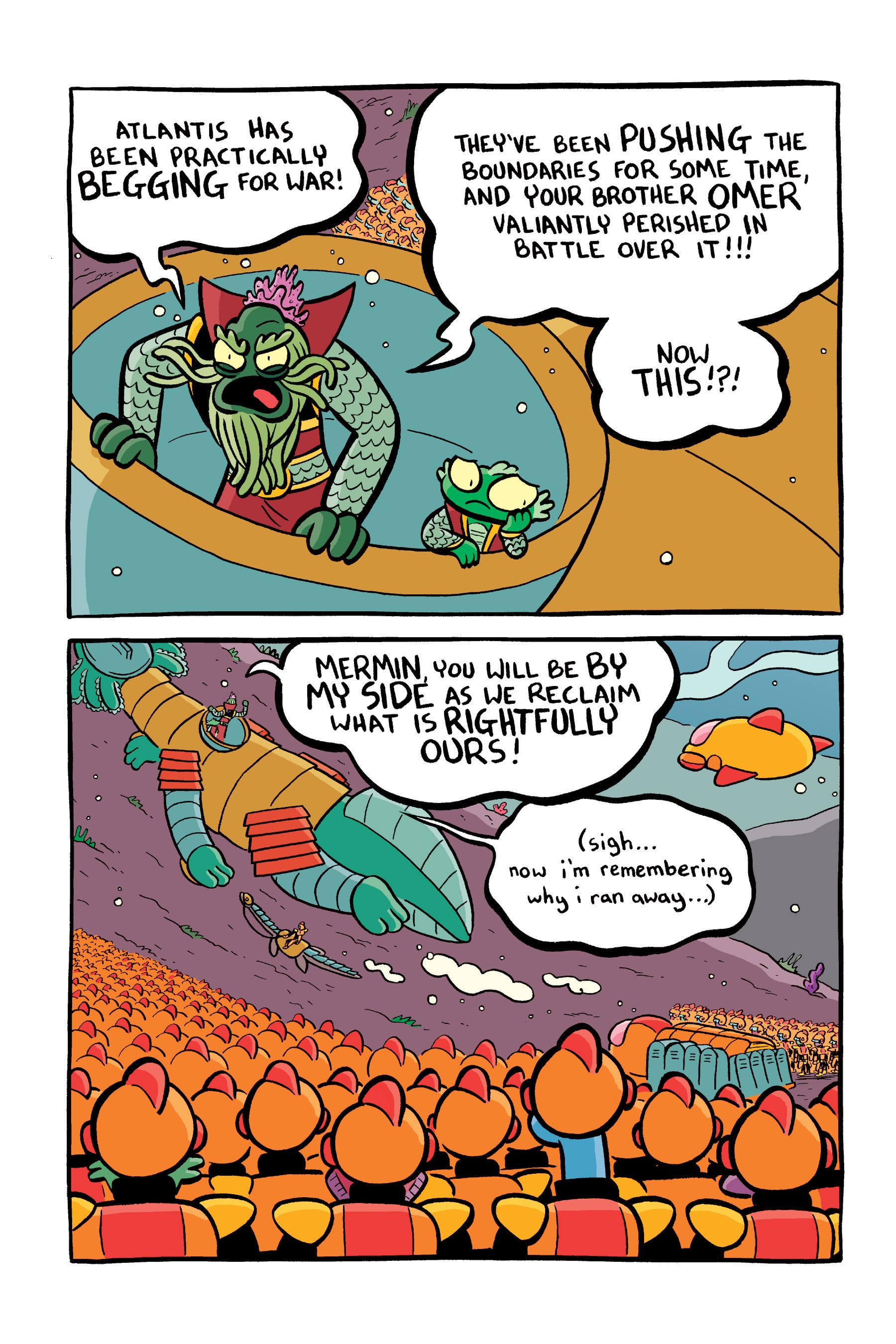 Read online Mermin comic -  Issue # TPB 5 - 15