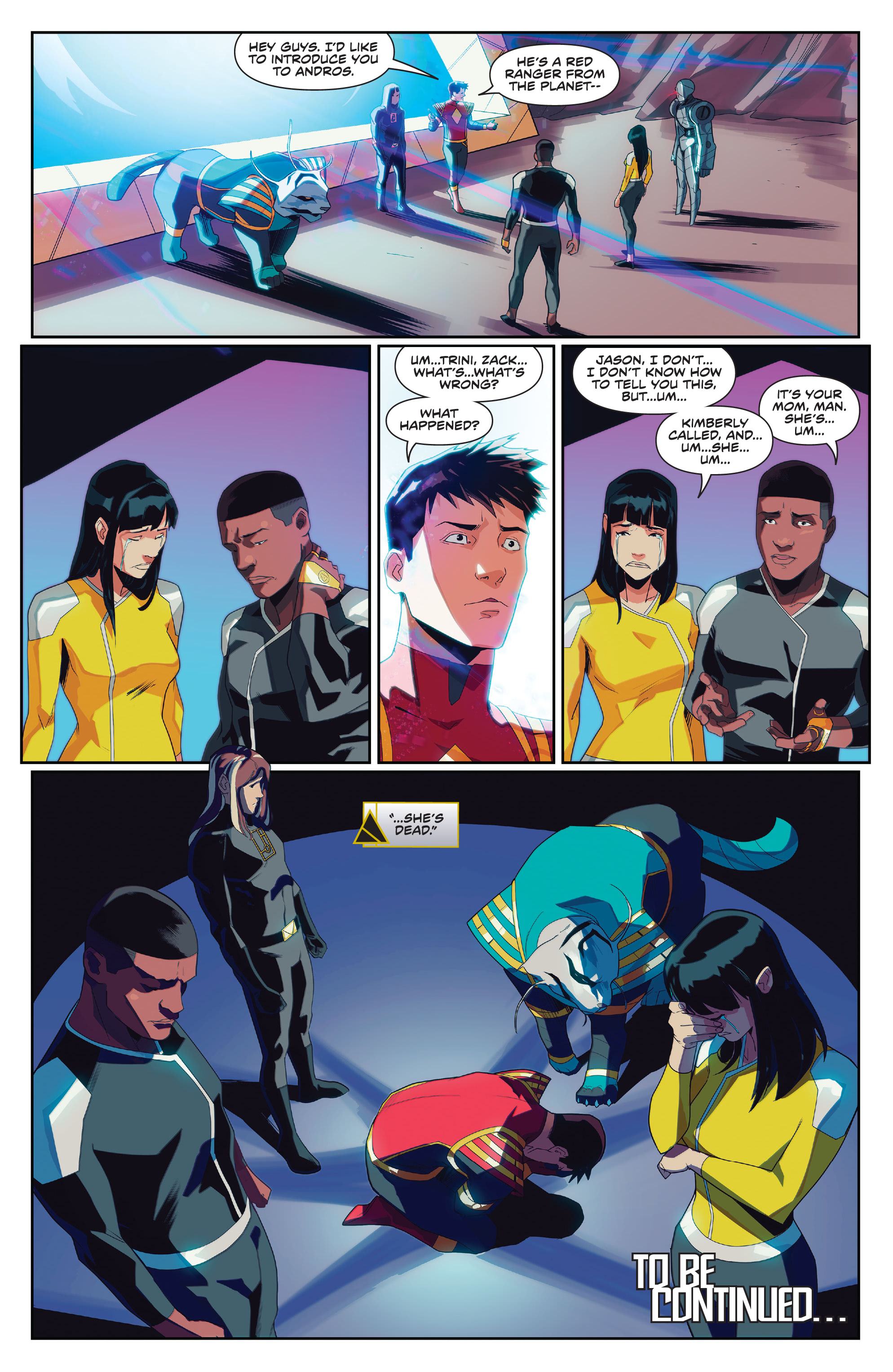 Read online Power Rangers comic -  Issue #19 - 24