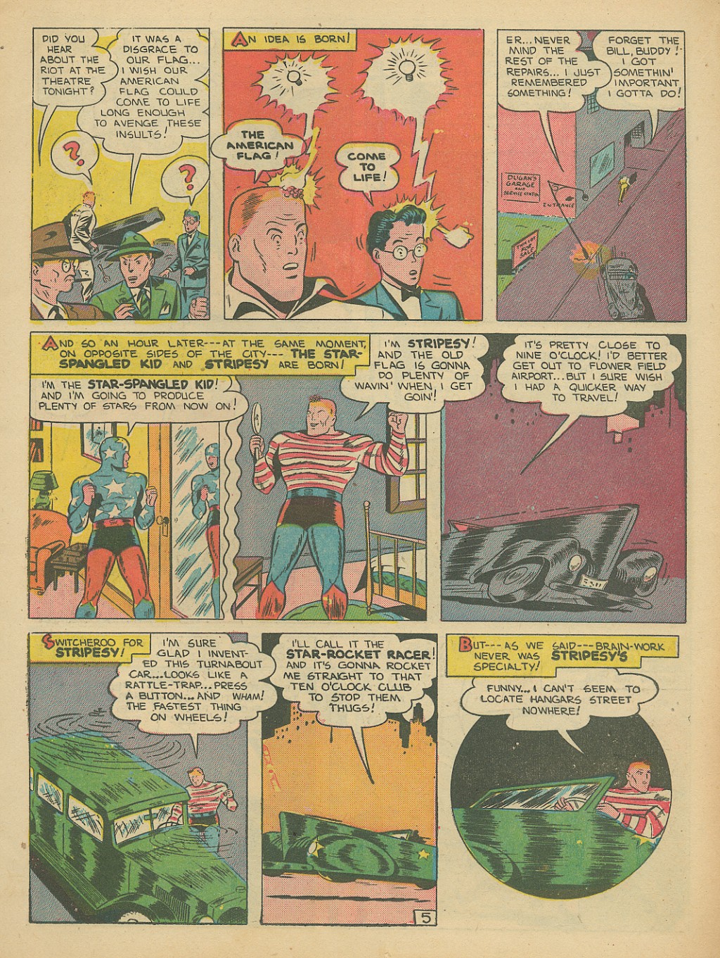Read online Star Spangled Comics comic -  Issue #18 - 22