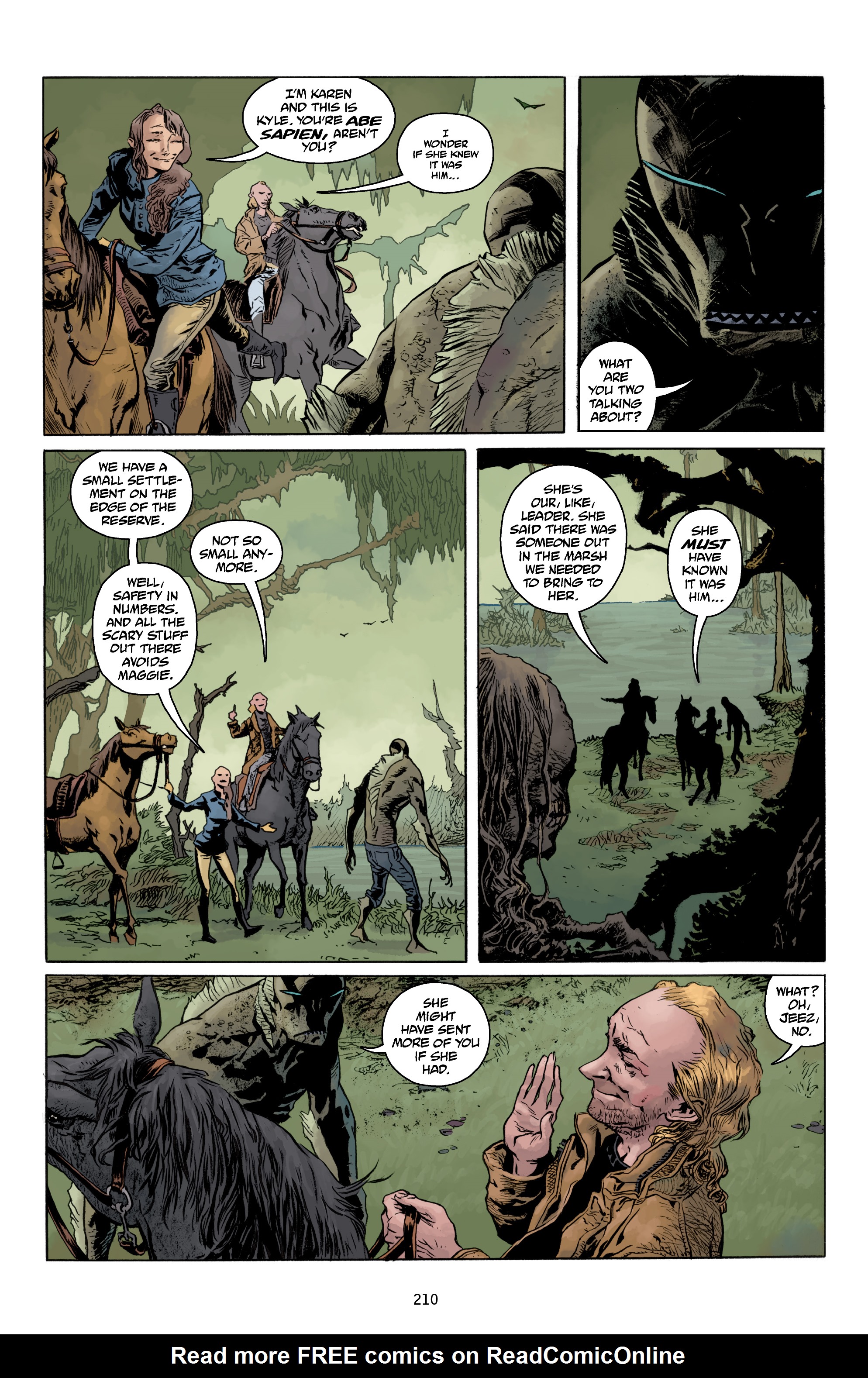 Read online Abe Sapien comic -  Issue # _TPB Dark and Terrible 2 (Part 3) - 10