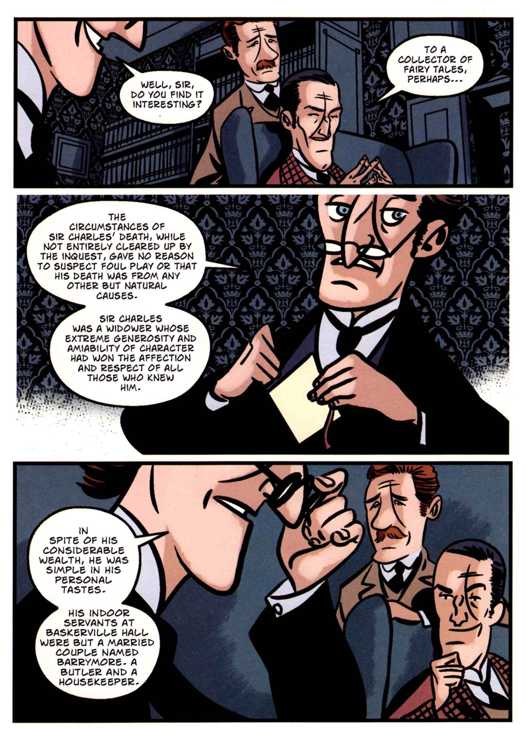 Read online The Hound of the Baskervilles (2009) comic -  Issue # TPB - 21