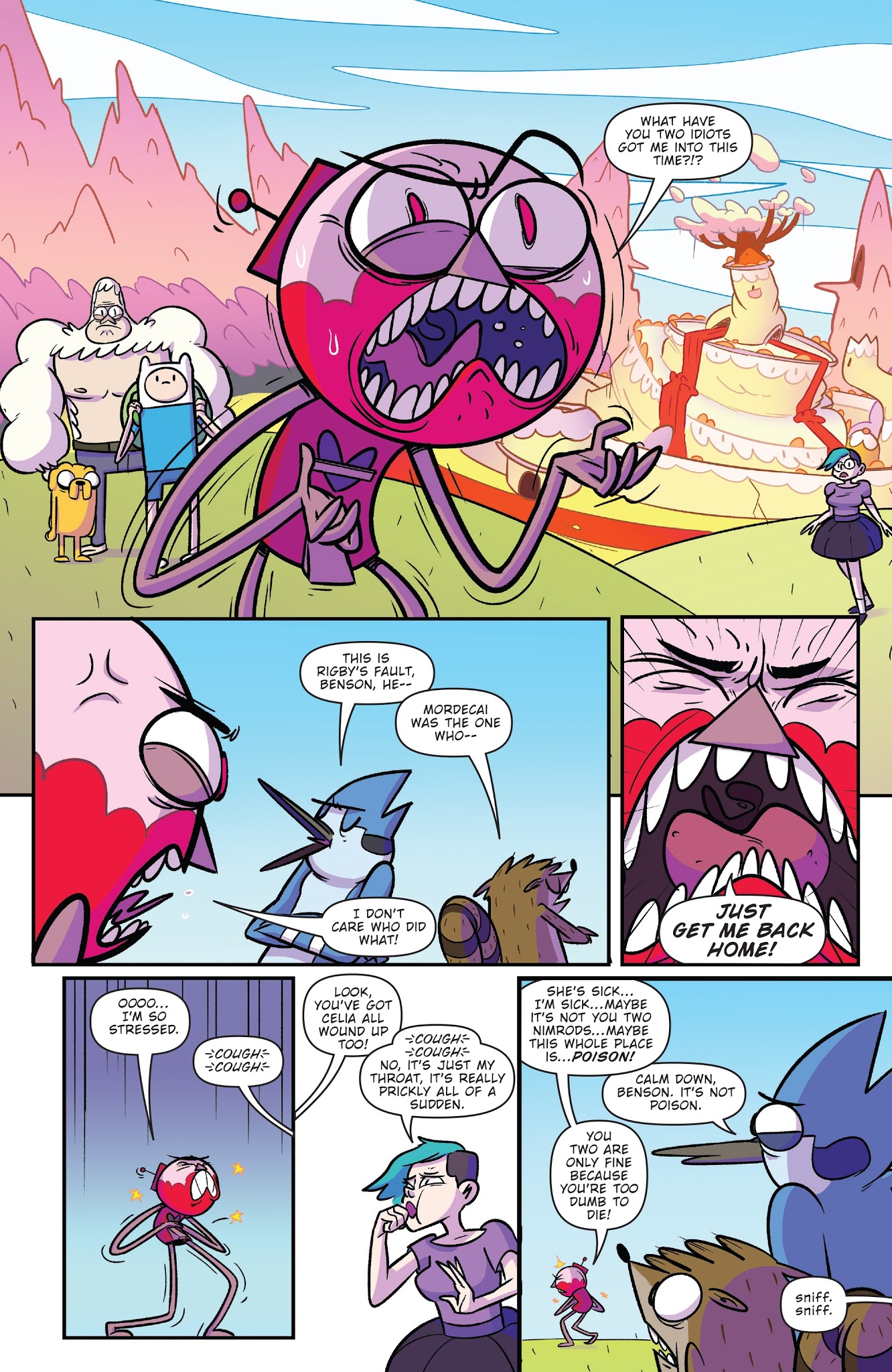 Read online Adventure Time/Regular Show comic -  Issue #4 - 3