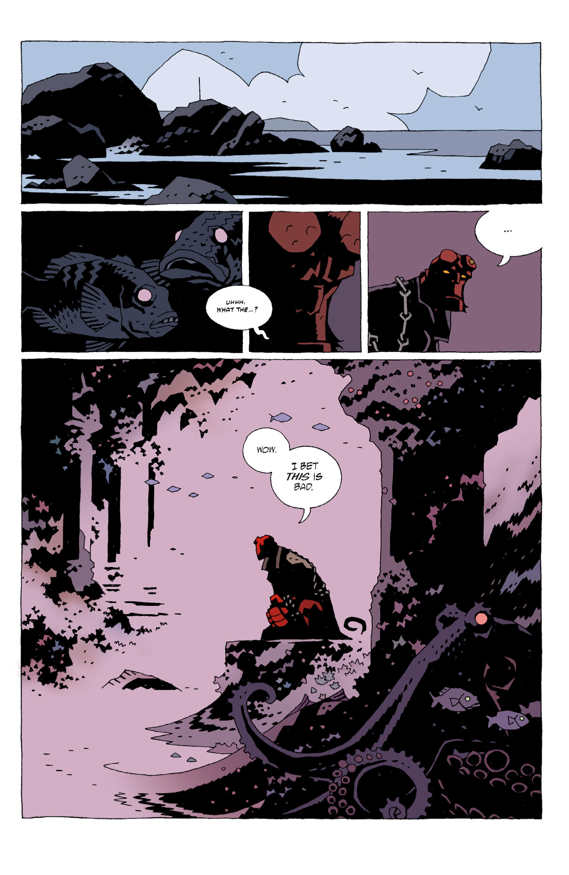 Read online Hellboy comic -  Issue #6 - 25
