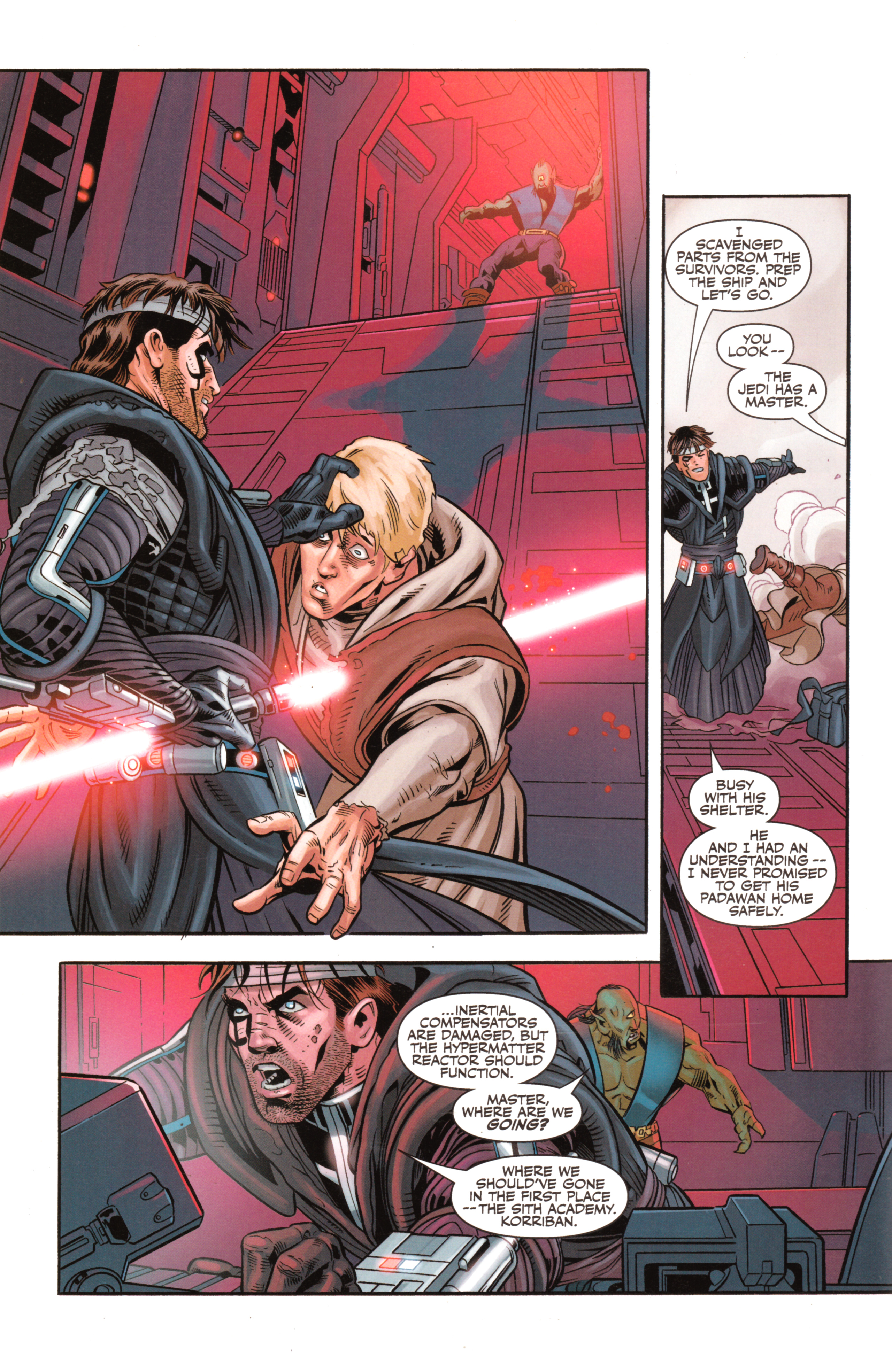 Read online Star Wars: The Old Republic comic -  Issue #6 - 8