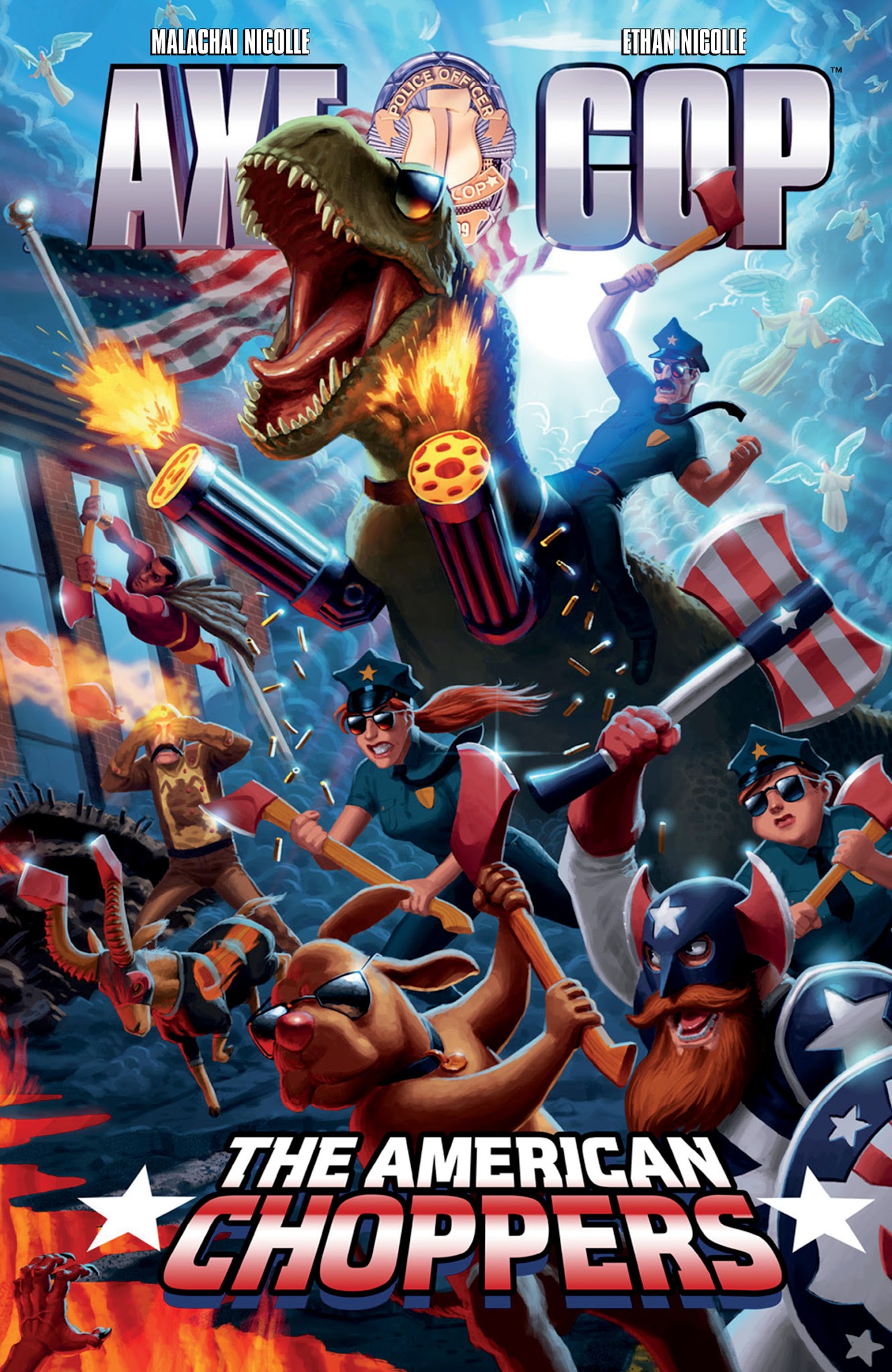 Read online Axe Cop comic -  Issue # TPB 6 - 1