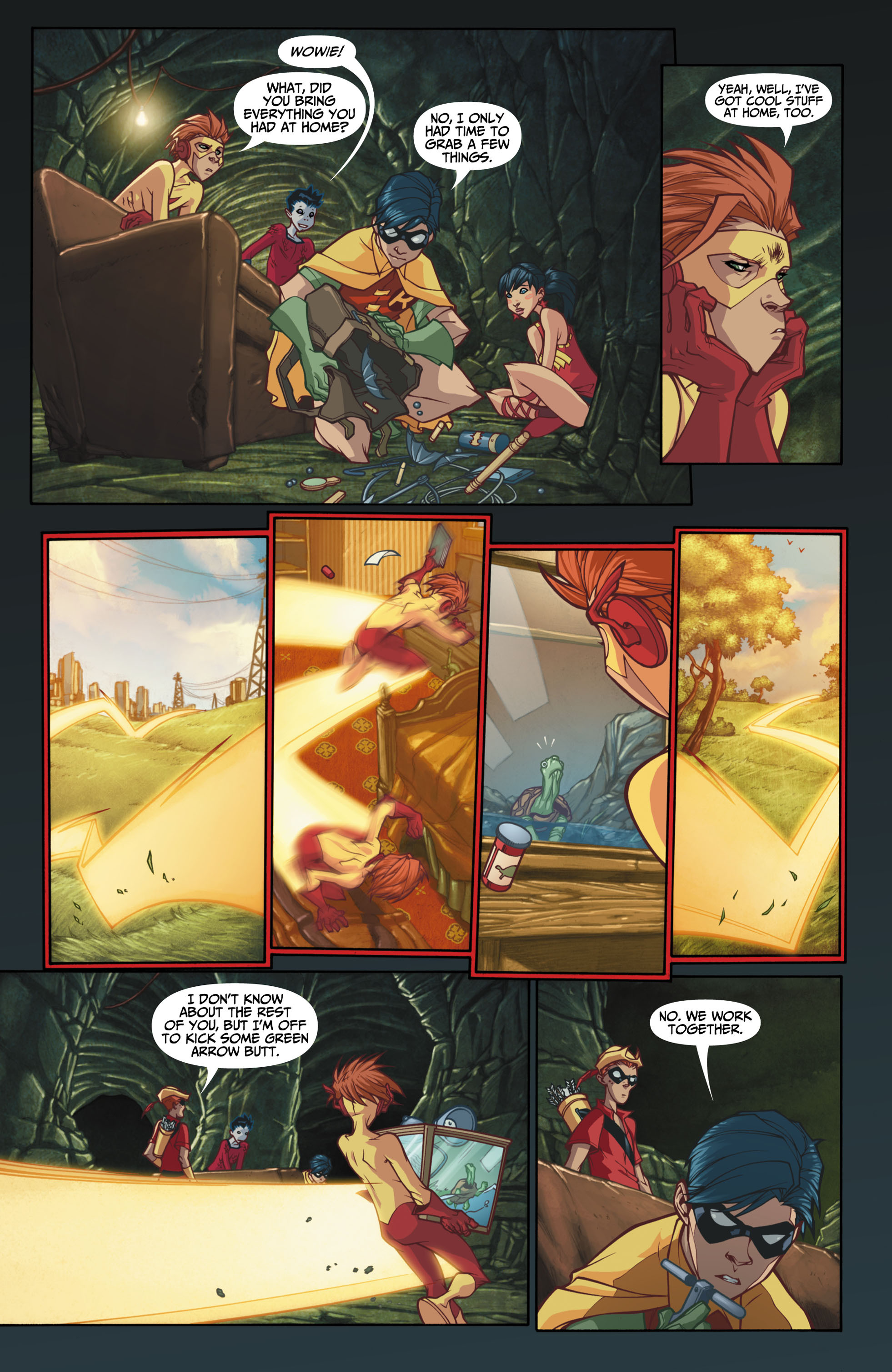 Read online Teen Titans: Year One comic -  Issue #3 - 8