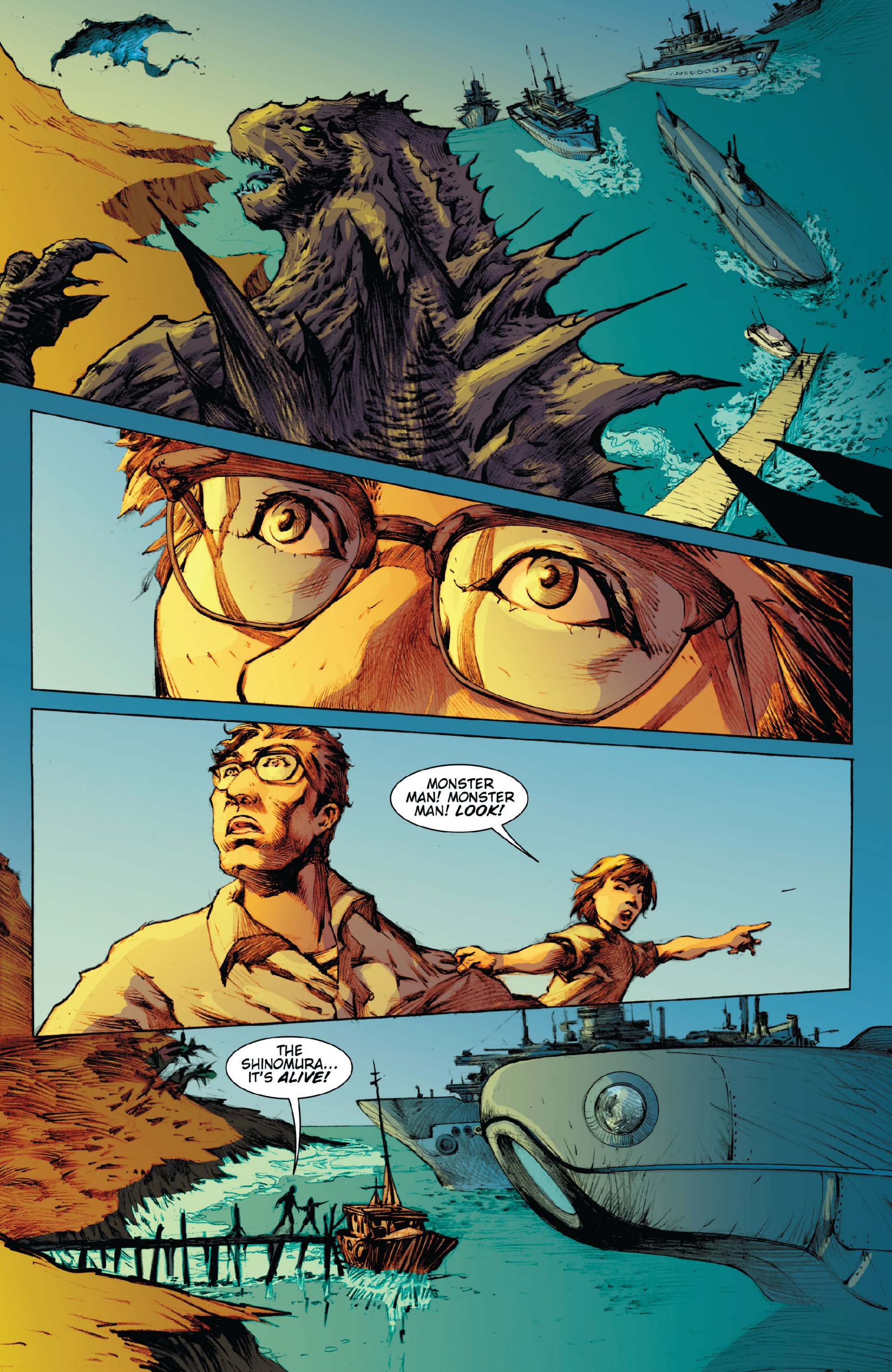 Read online Godzilla: Awakening comic -  Issue # Full - 56