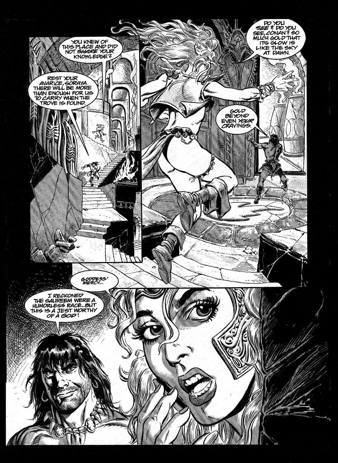 Read online Conan the Savage comic -  Issue #7 - 22