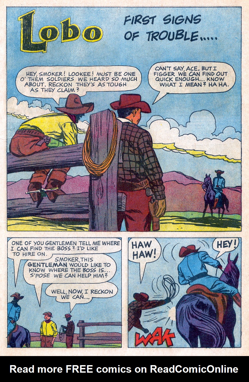 Read online Lobo (1965) comic -  Issue #1 - 7