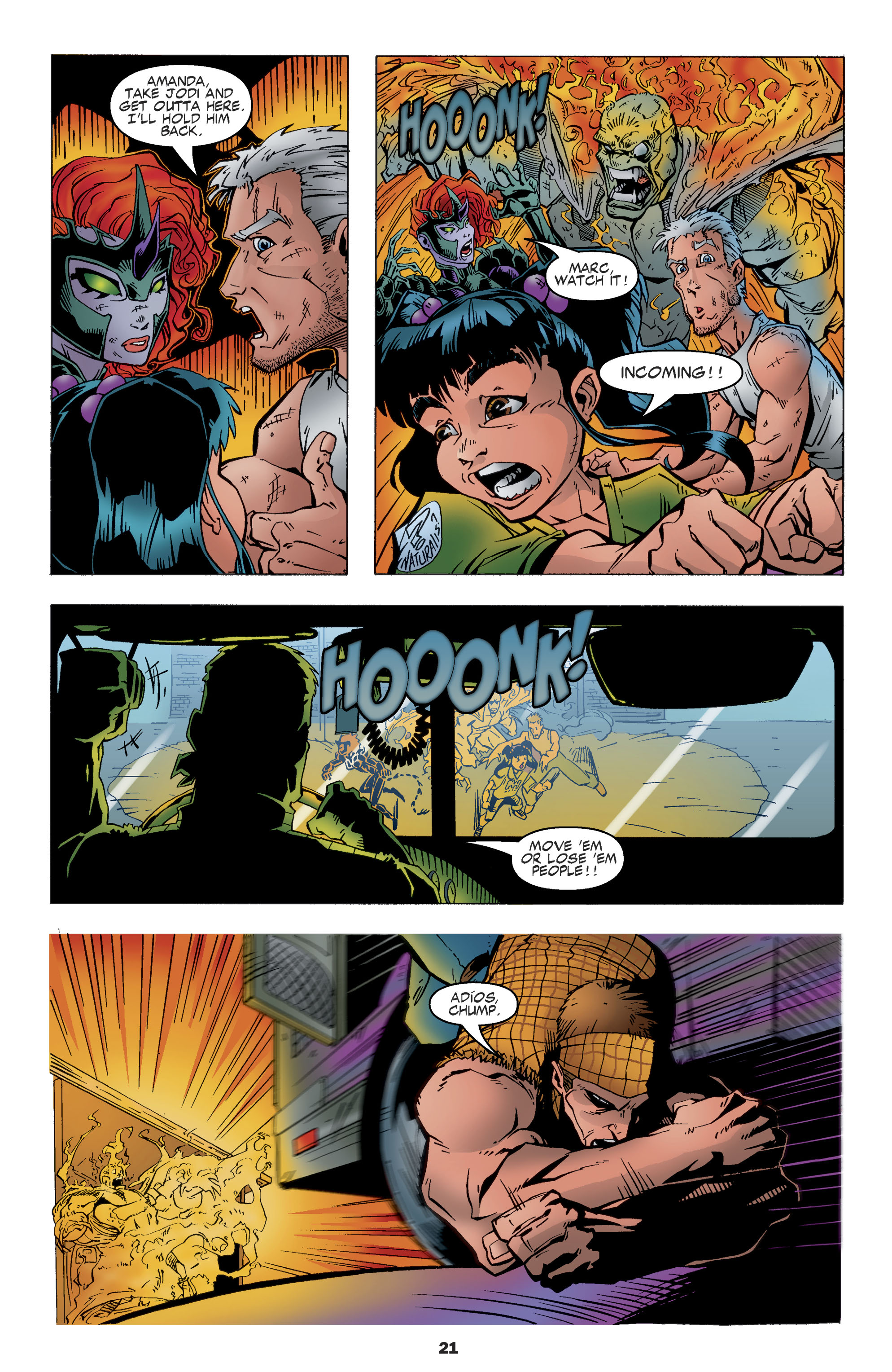 Read online Backlash comic -  Issue #23 - 21