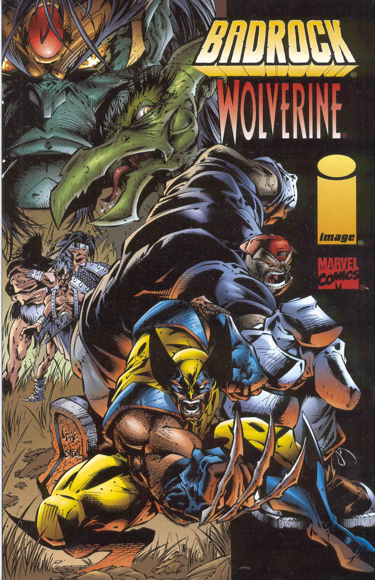 Read online Badrock/Wolverine comic -  Issue # Full - 1