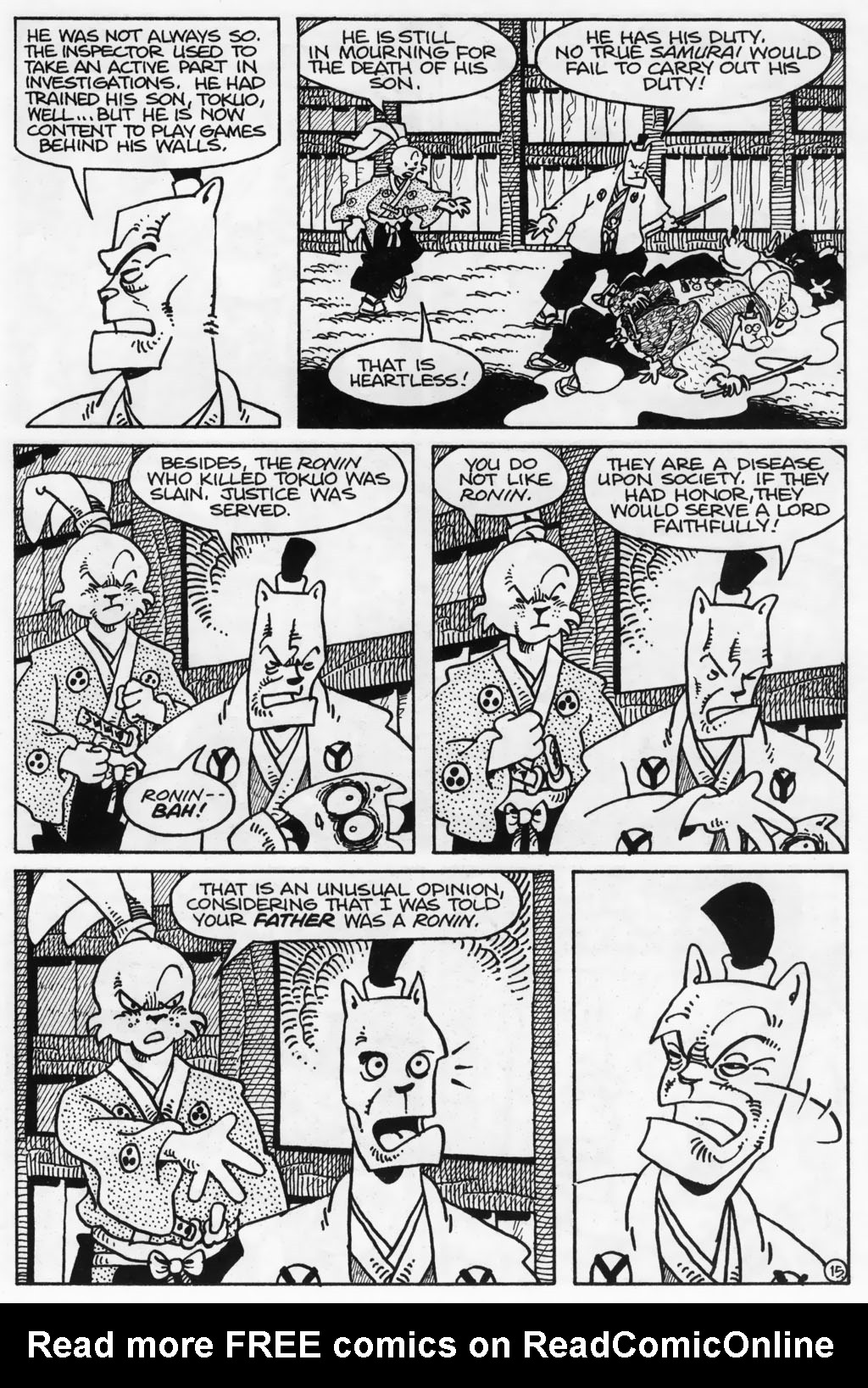 Read online Usagi Yojimbo (1996) comic -  Issue #35 - 17