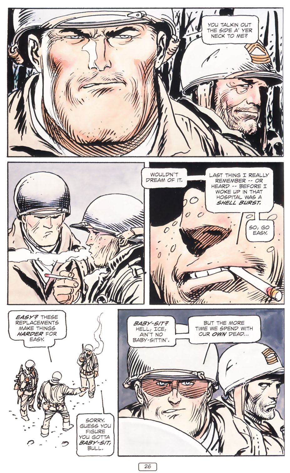 Read online Sgt. Rock: Between Hell & A Hard Place comic -  Issue # TPB - 32