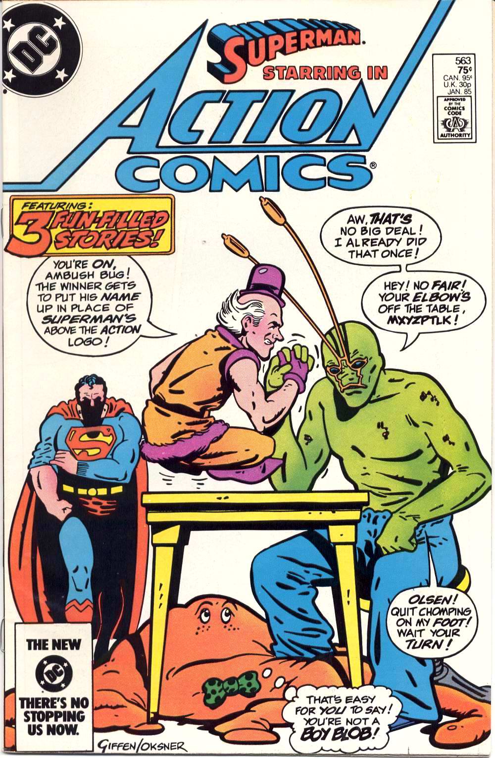Read online Action Comics (1938) comic -  Issue #563 - 1