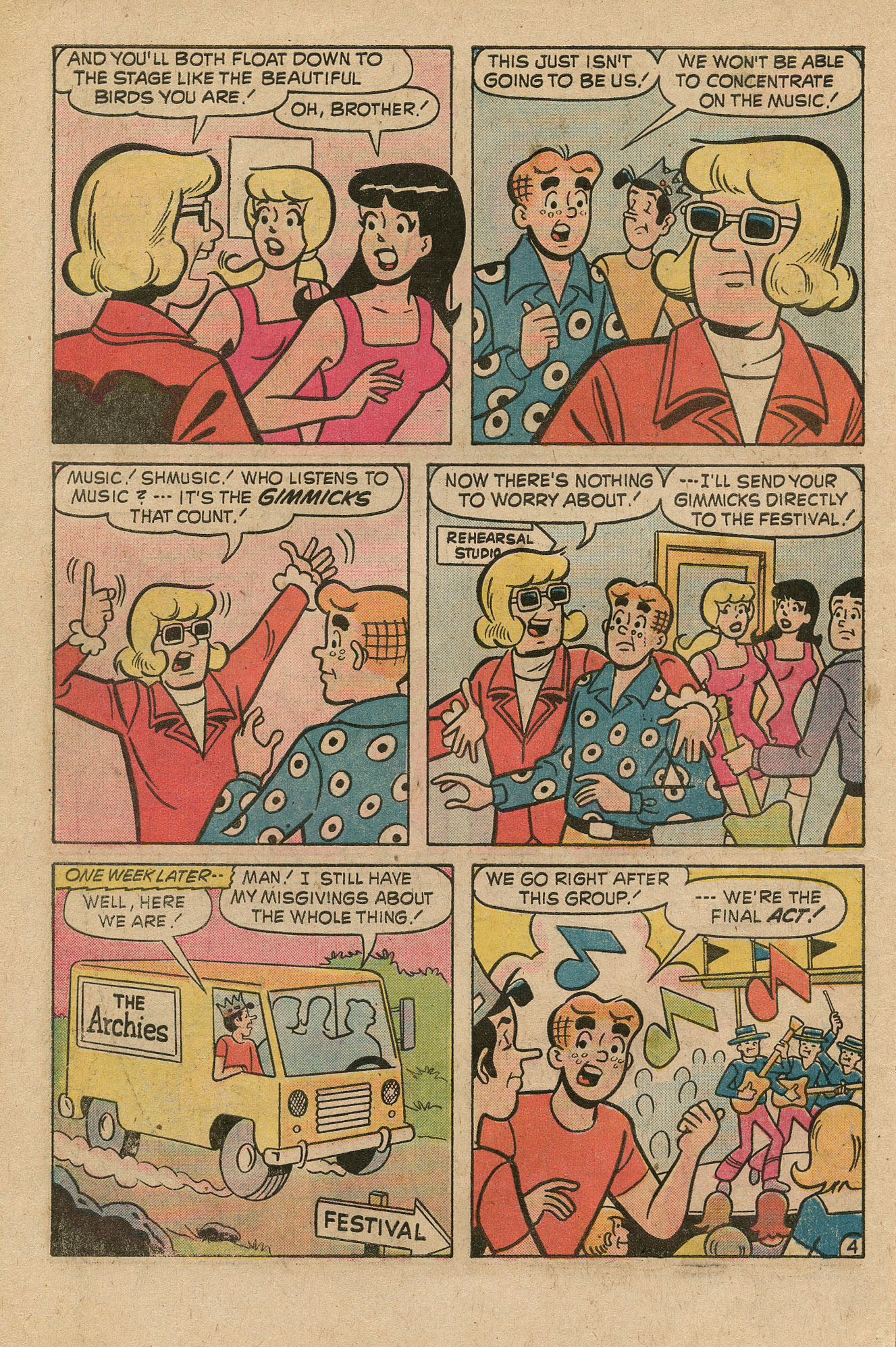 Read online Archie's TV Laugh-Out comic -  Issue #25 - 6