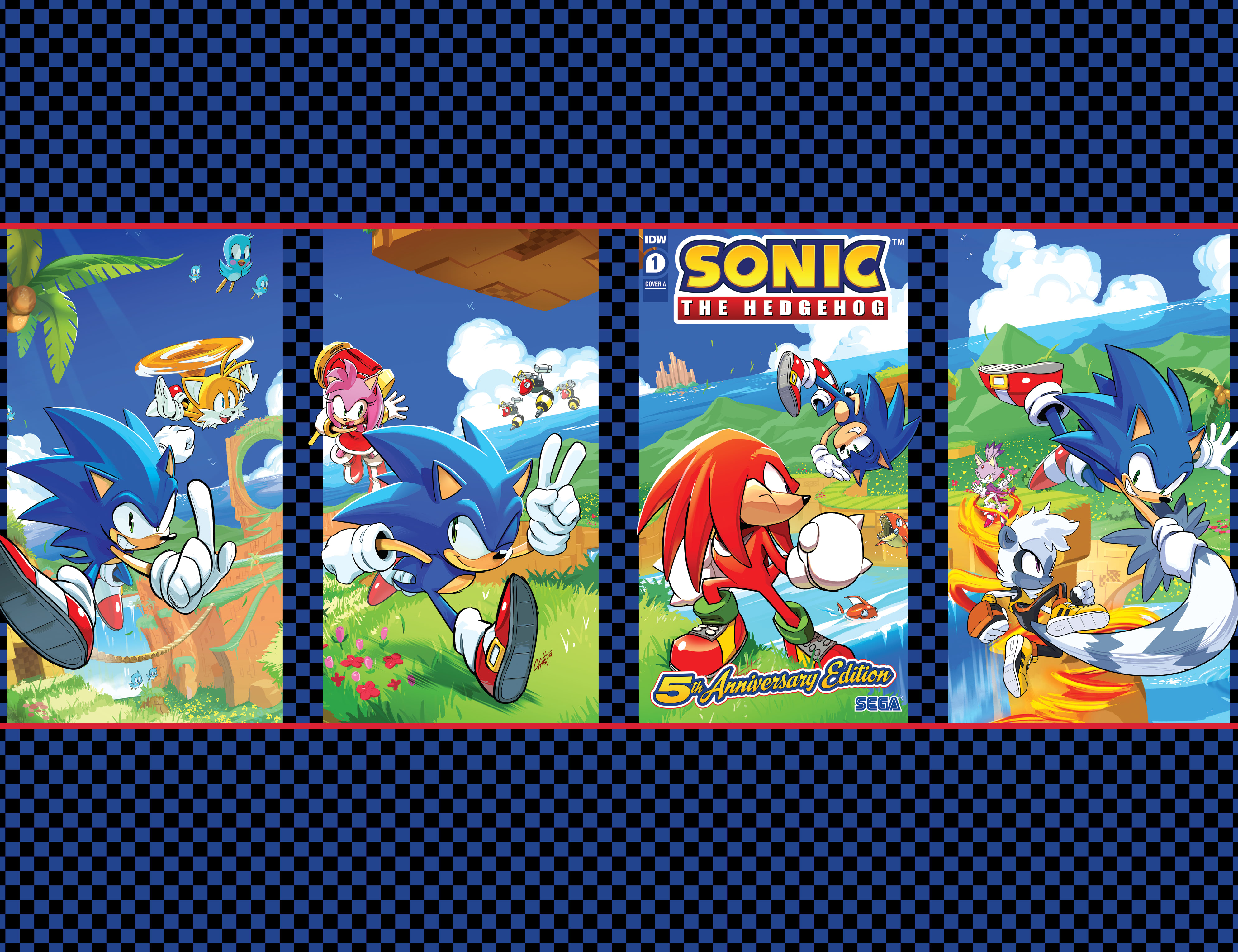 Read online Sonic the Hedgehog (2018) comic -  Issue # _5th Anniversary Edition - 2