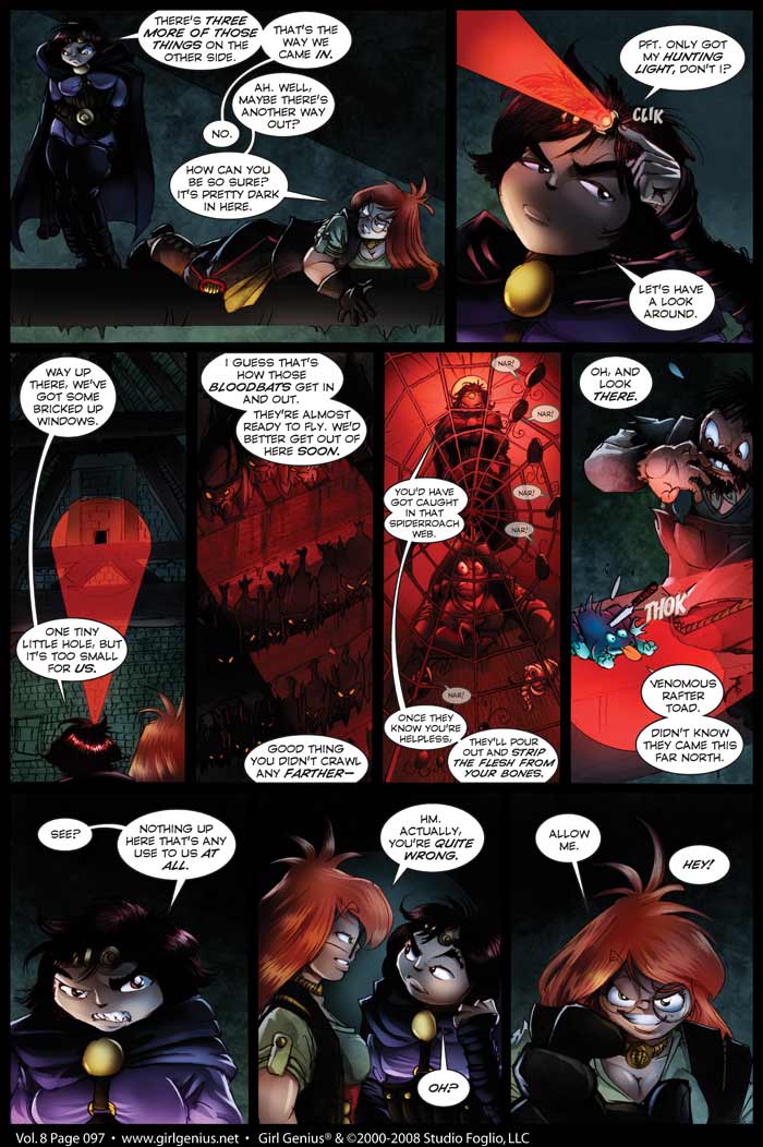 Read online Girl Genius (2002) comic -  Issue #8 - 97
