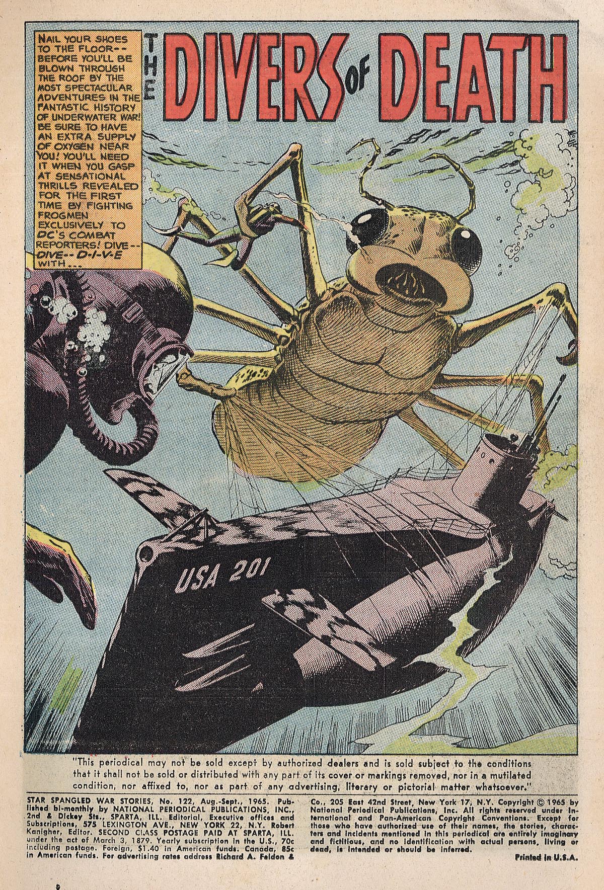 Read online Star Spangled War Stories (1952) comic -  Issue #122 - 3