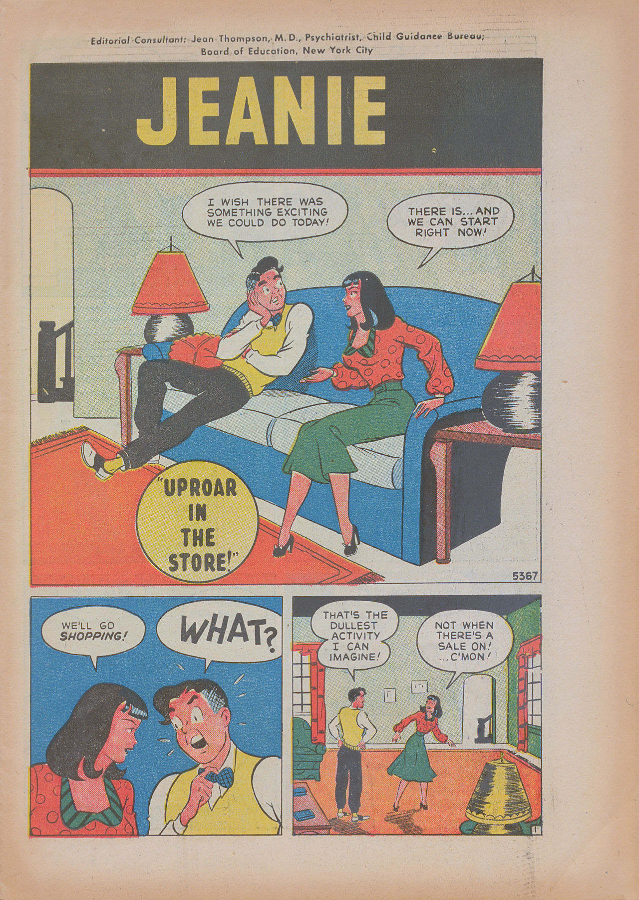 Read online Jeanie Comics comic -  Issue #26 - 3