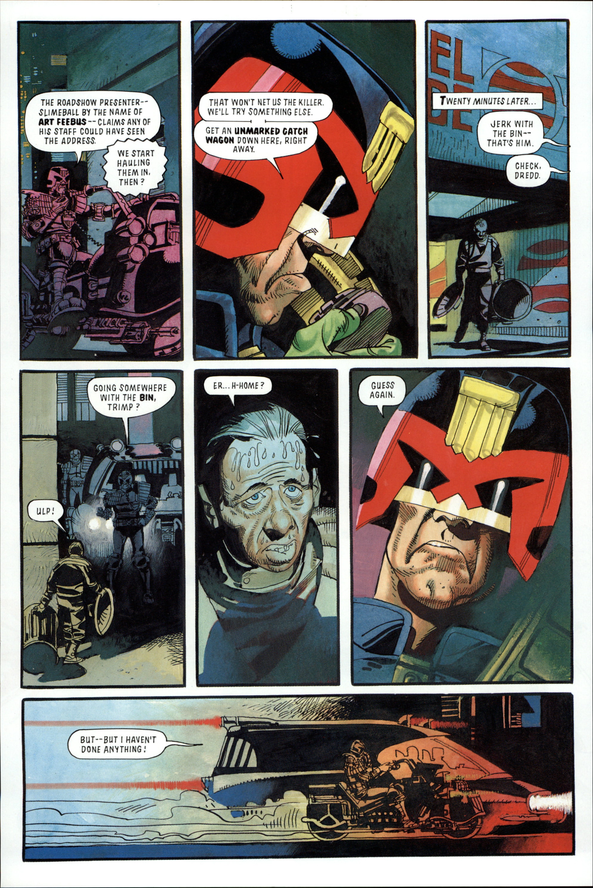 Read online Dredd Rules! comic -  Issue #12 - 19