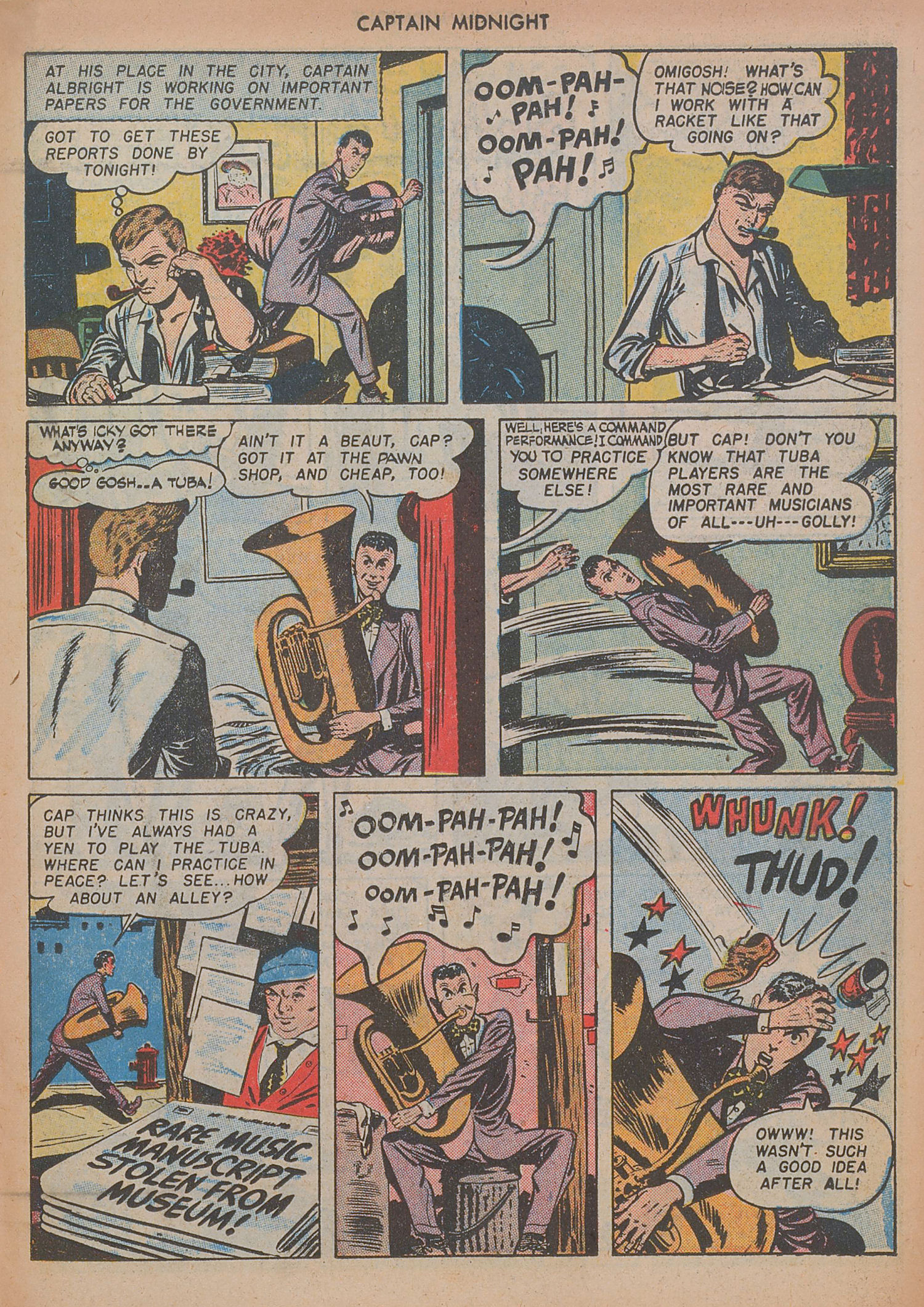 Read online Captain Midnight (1942) comic -  Issue #50 - 27