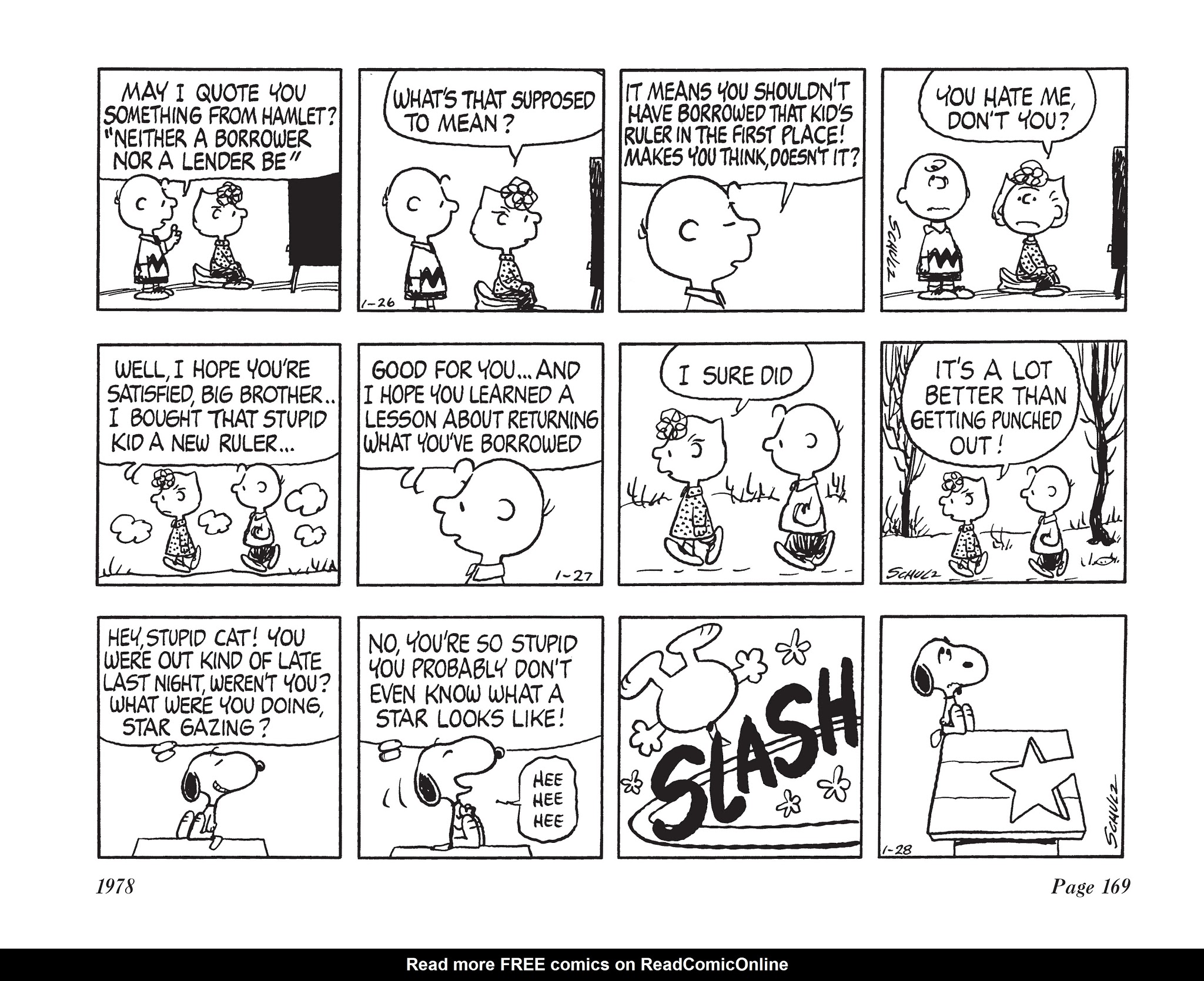Read online The Complete Peanuts comic -  Issue # TPB 14 - 186