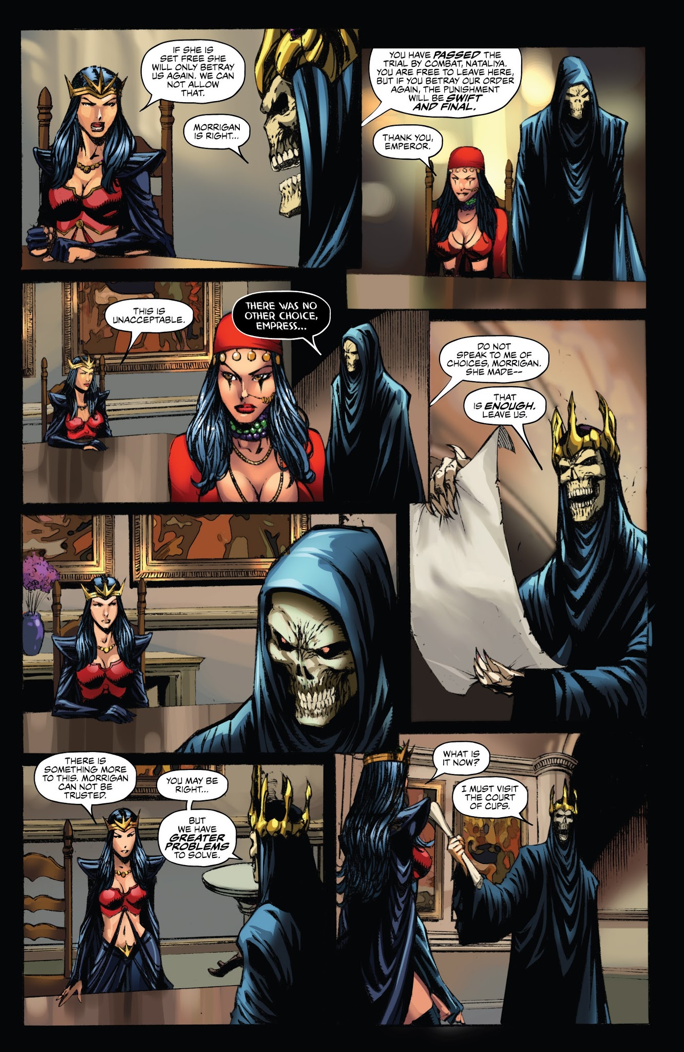 Read online Grimm Fairy Tales: Tarot comic -  Issue #3 - 14