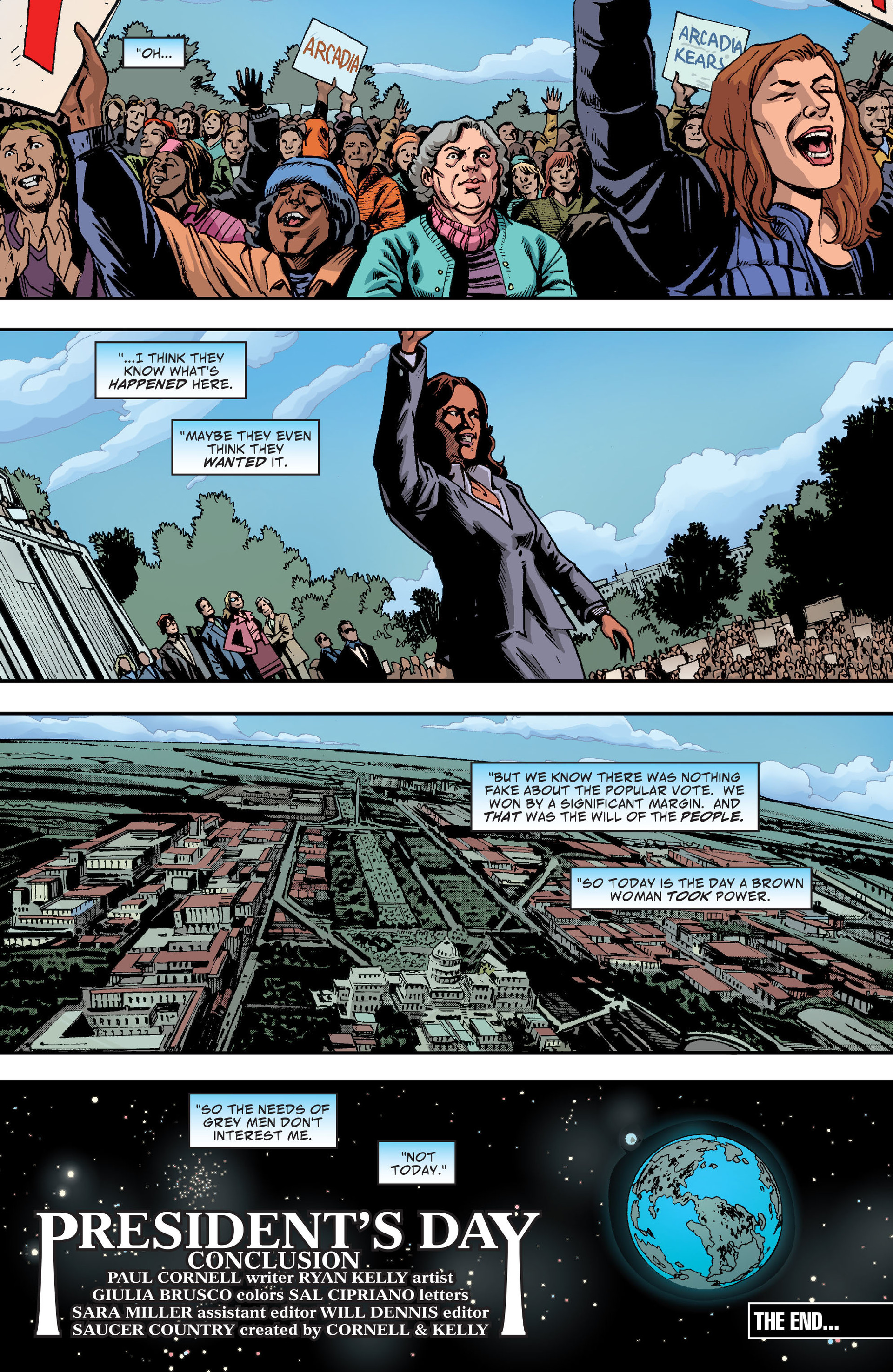 Read online Saucer Country comic -  Issue #14 - 21