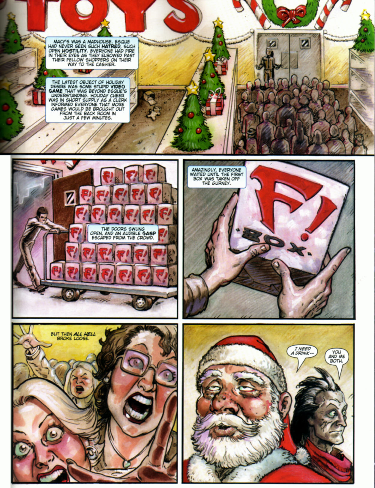 Read online The Vampire's Christmas comic -  Issue # Full - 14