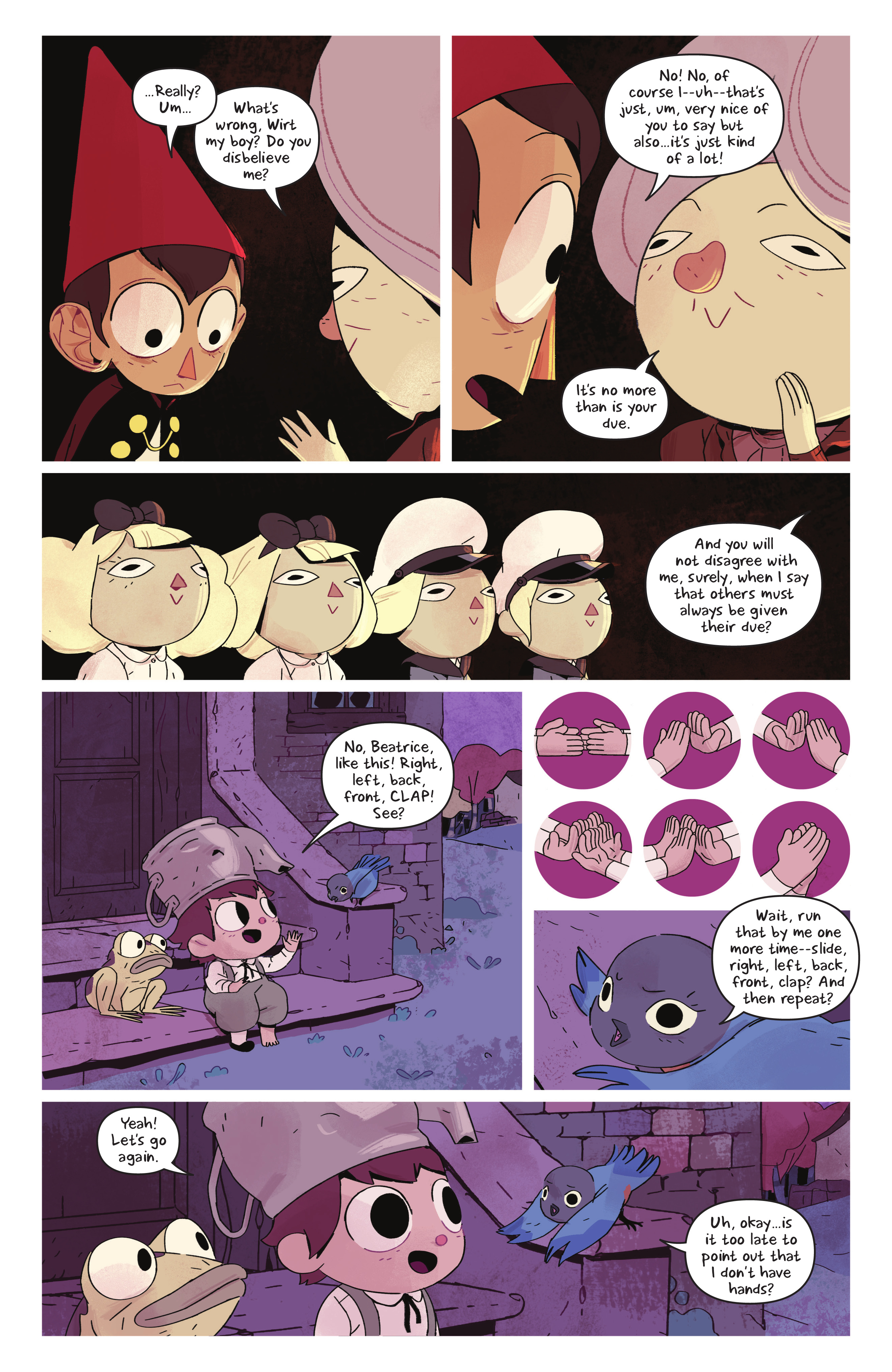 Read online Over the Garden Wall: Hollow Town comic -  Issue # TPB - 56