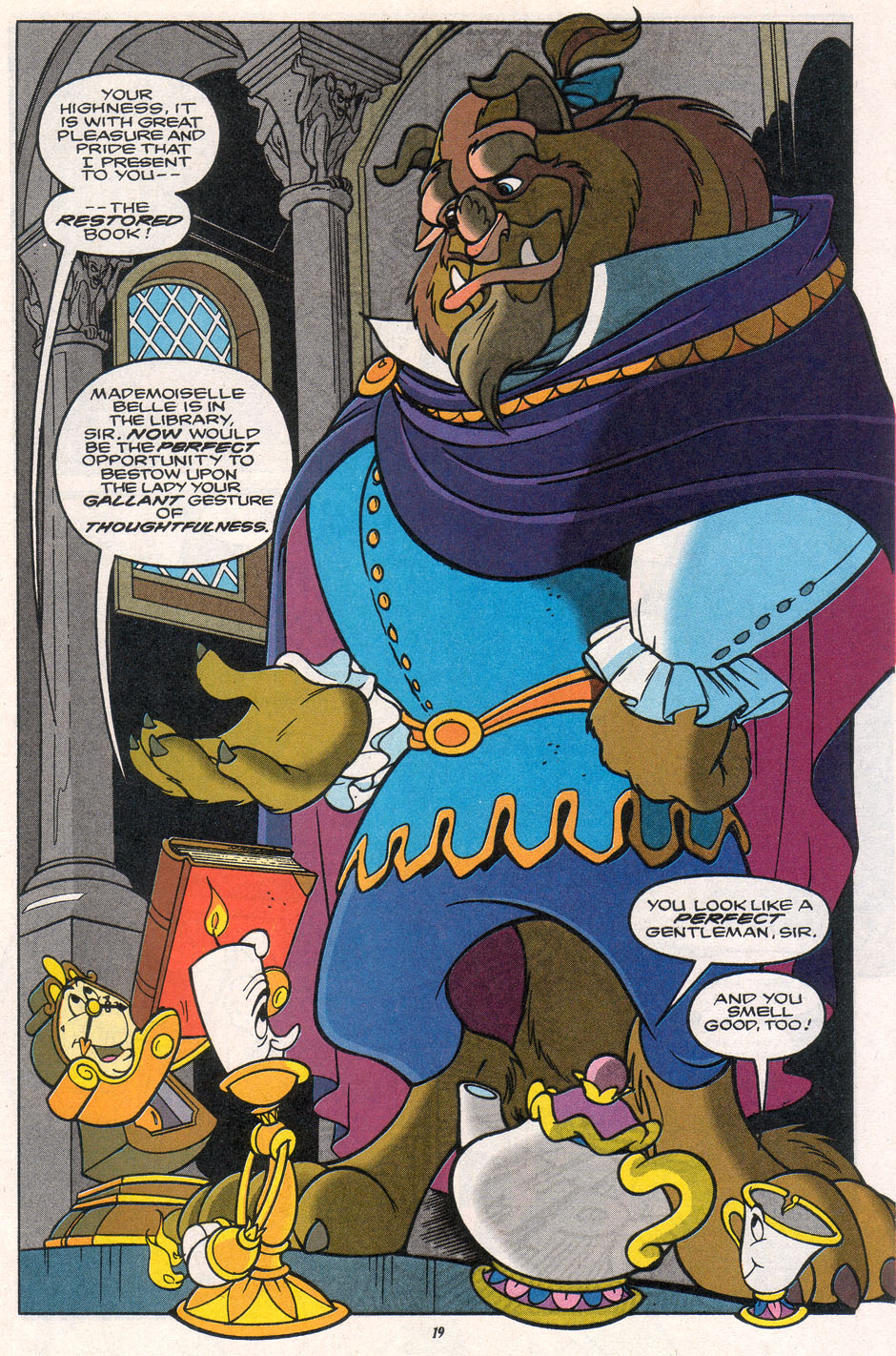 Read online Disney's Beauty and the Beast comic -  Issue #12 - 20