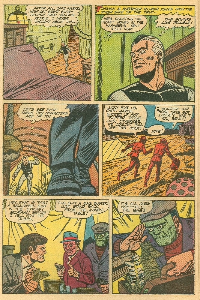 Read online Captain Marvel (1966) comic -  Issue #4 - 7
