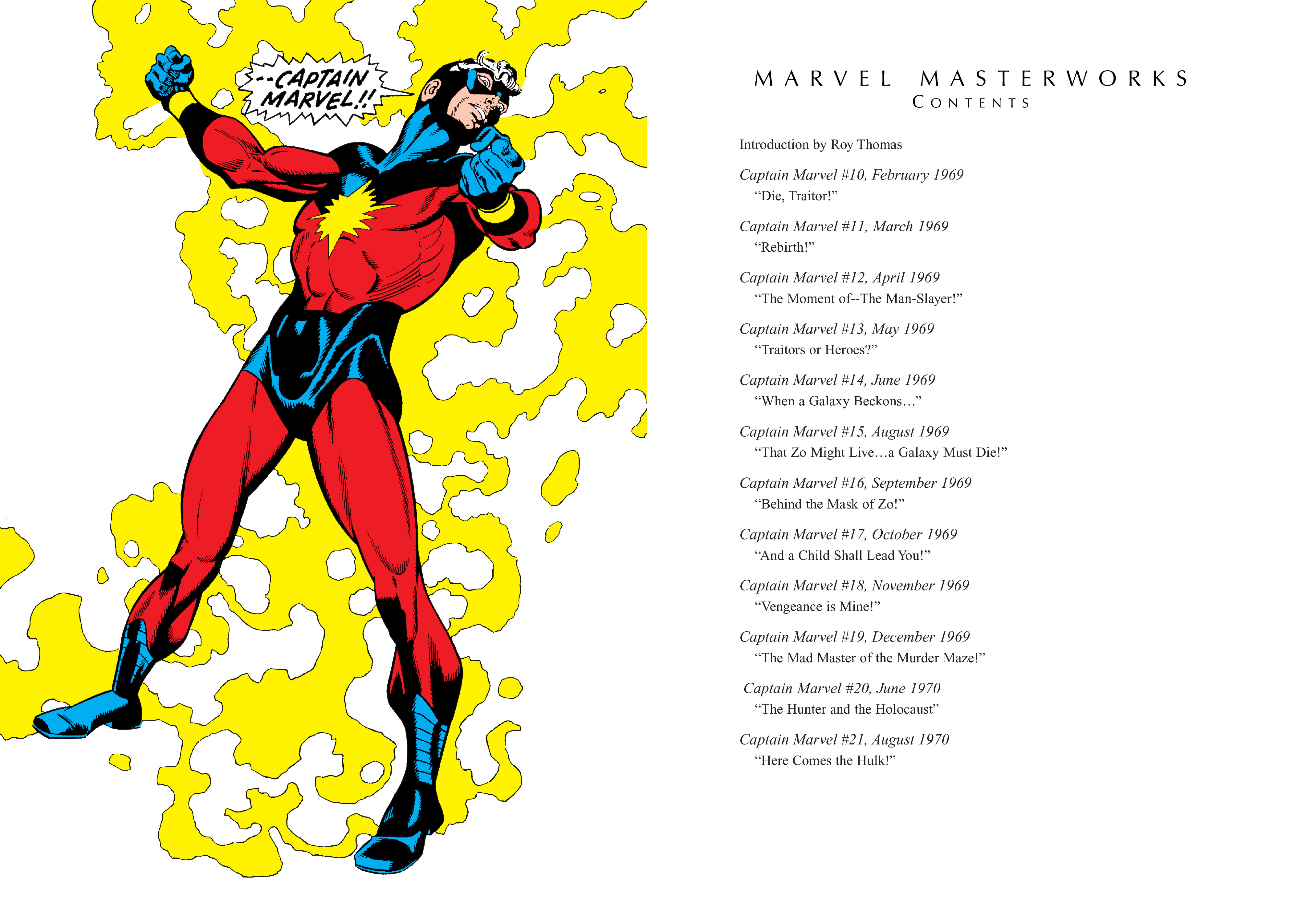 Read online Marvel Masterworks: Captain Marvel comic -  Issue # TPB 2 (Part 1) - 4