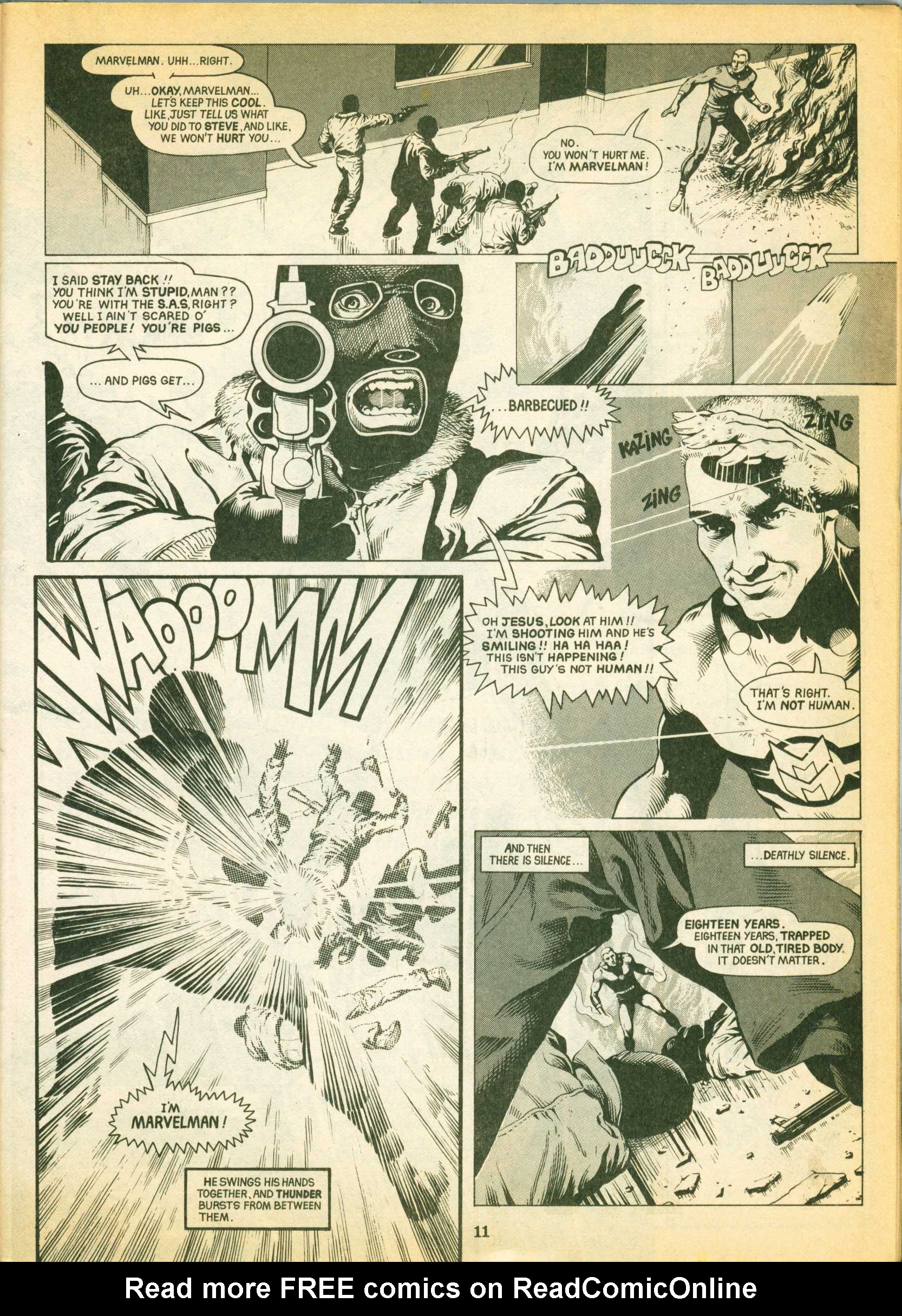 Read online Warrior comic -  Issue #1 - 11