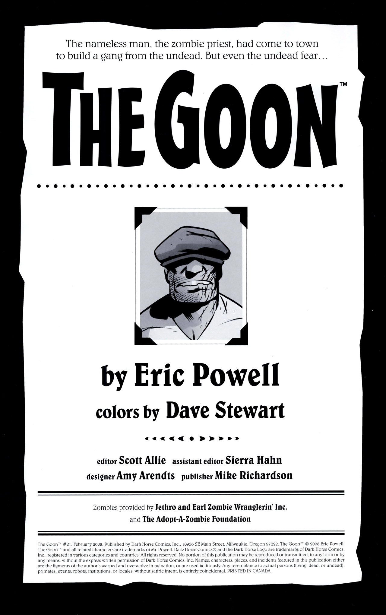 Read online The Goon (2003) comic -  Issue #21 - 2
