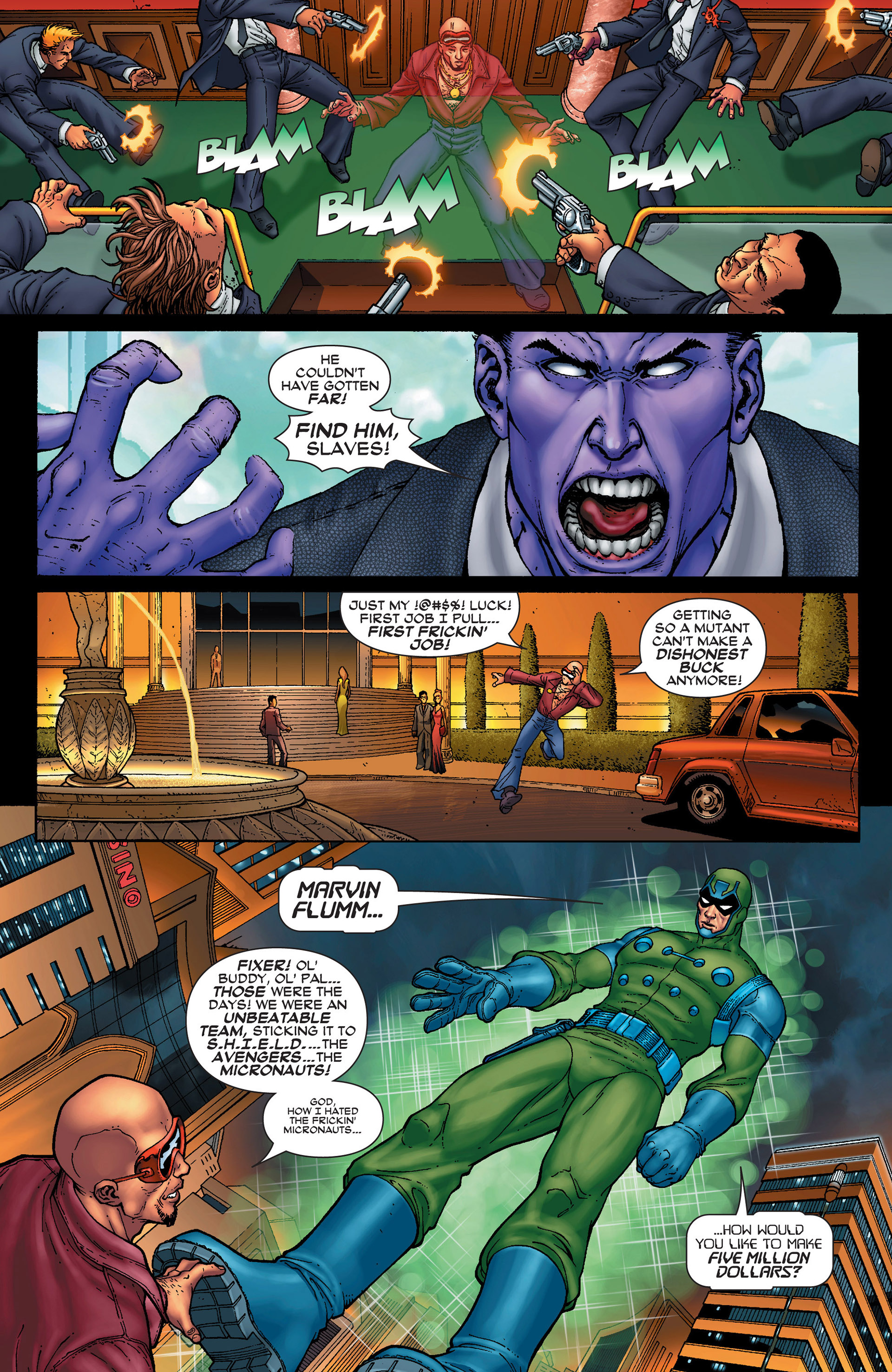 Read online Super-Villain Team-Up/MODOK's 11 comic -  Issue #1 - 13