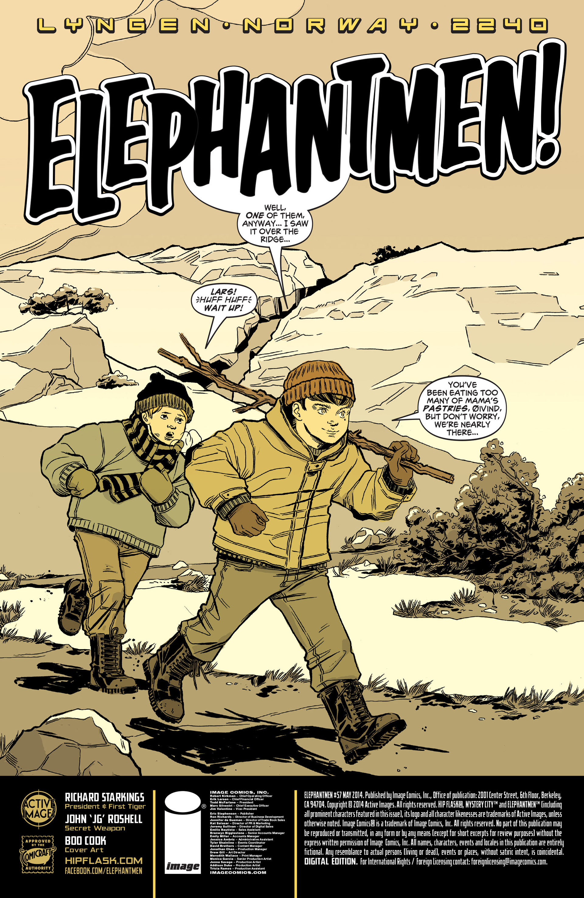 Read online Elephantmen comic -  Issue #57 - 2