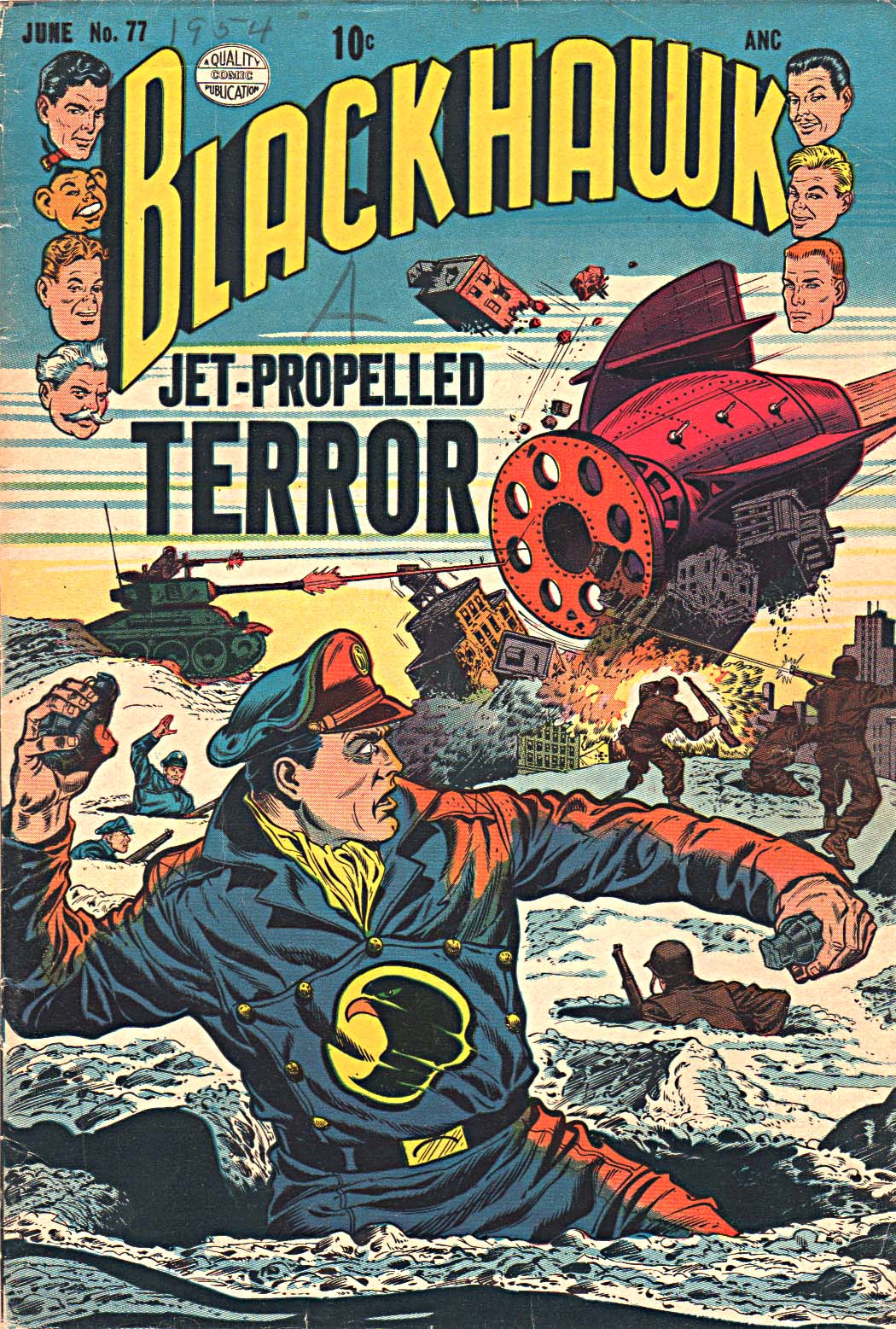 Read online Blackhawk (1957) comic -  Issue #77 - 1