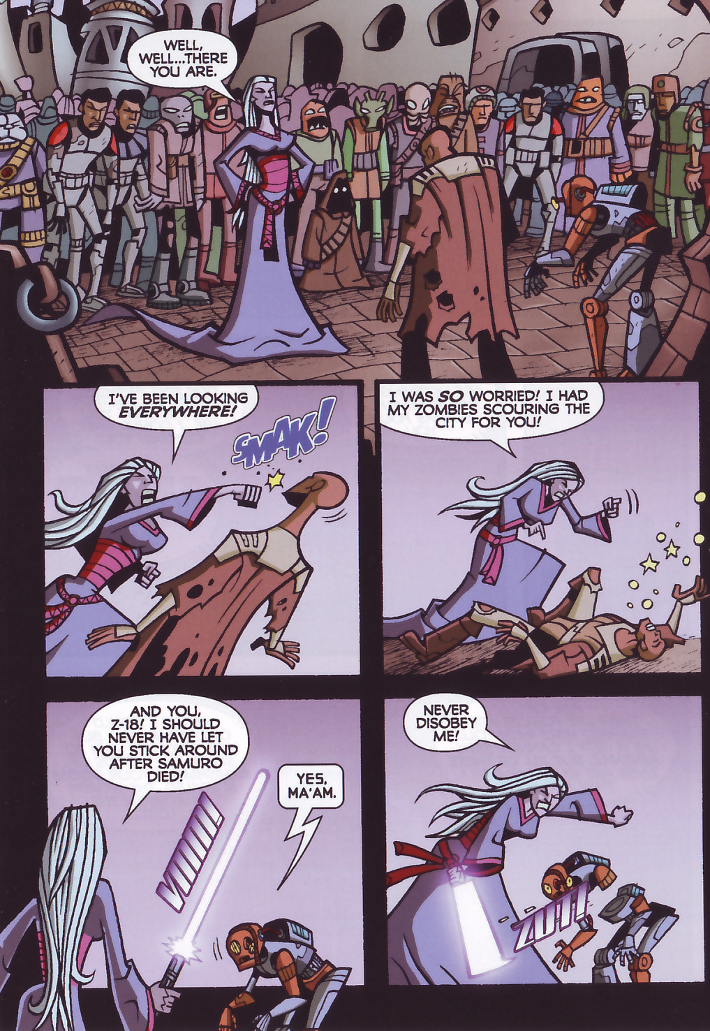 Read online Star Wars: Clone Wars Adventures comic -  Issue # TPB 9 - 73