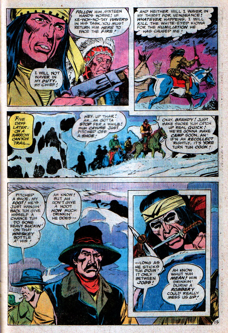 Read online Weird Western Tales (1972) comic -  Issue #42 - 15